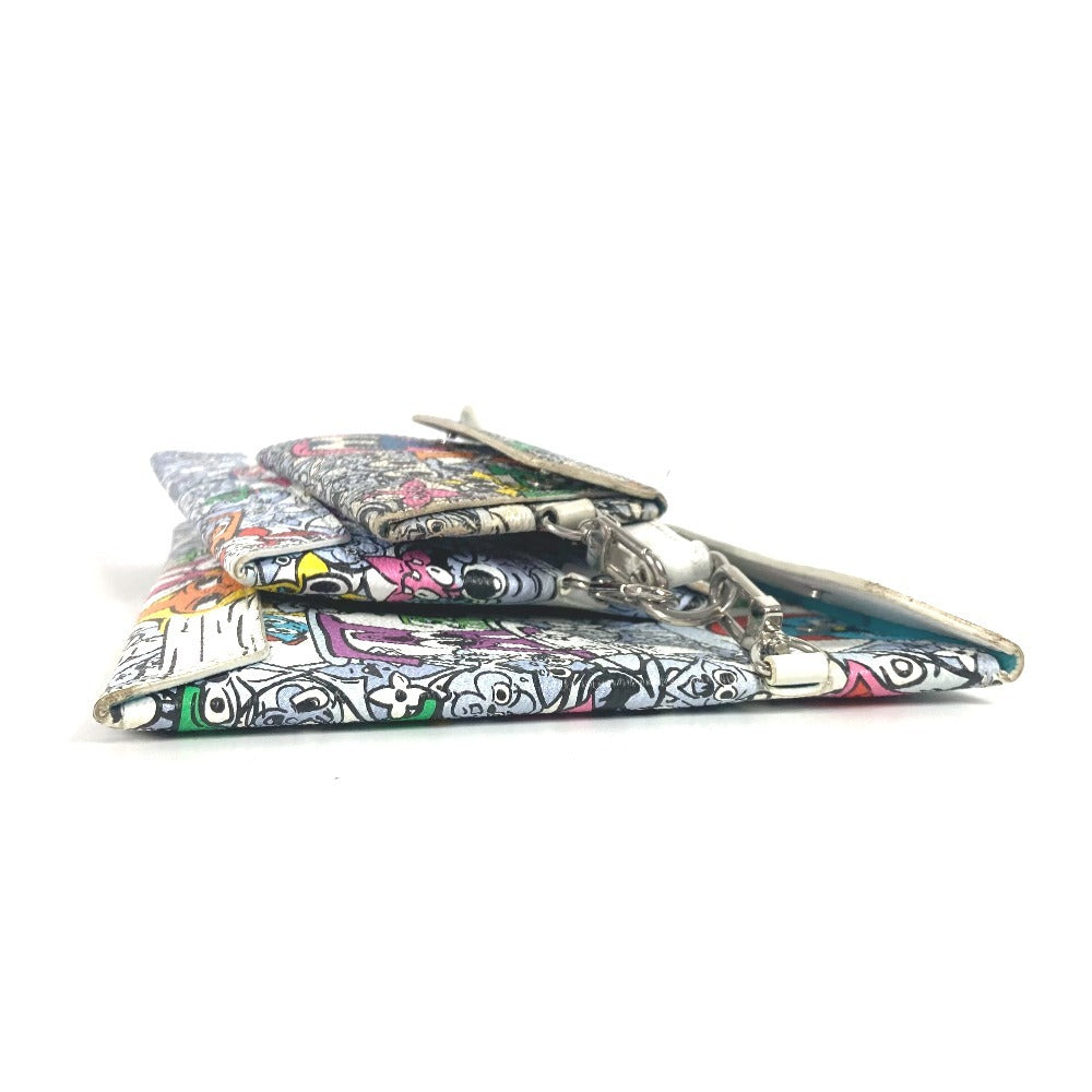Louis Vuitton M82014 comic Trio Anvelope Monogram Leather Canvas Multicolor Clutch Bag