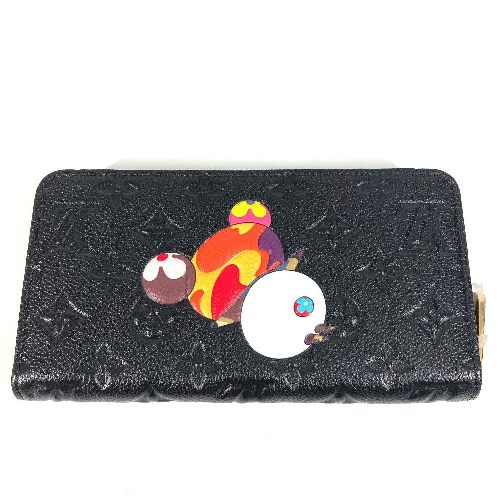Louis Vuitton Long Purse M14160 Ann Platt Monogram Leather Black Wallet Case Ot 30
