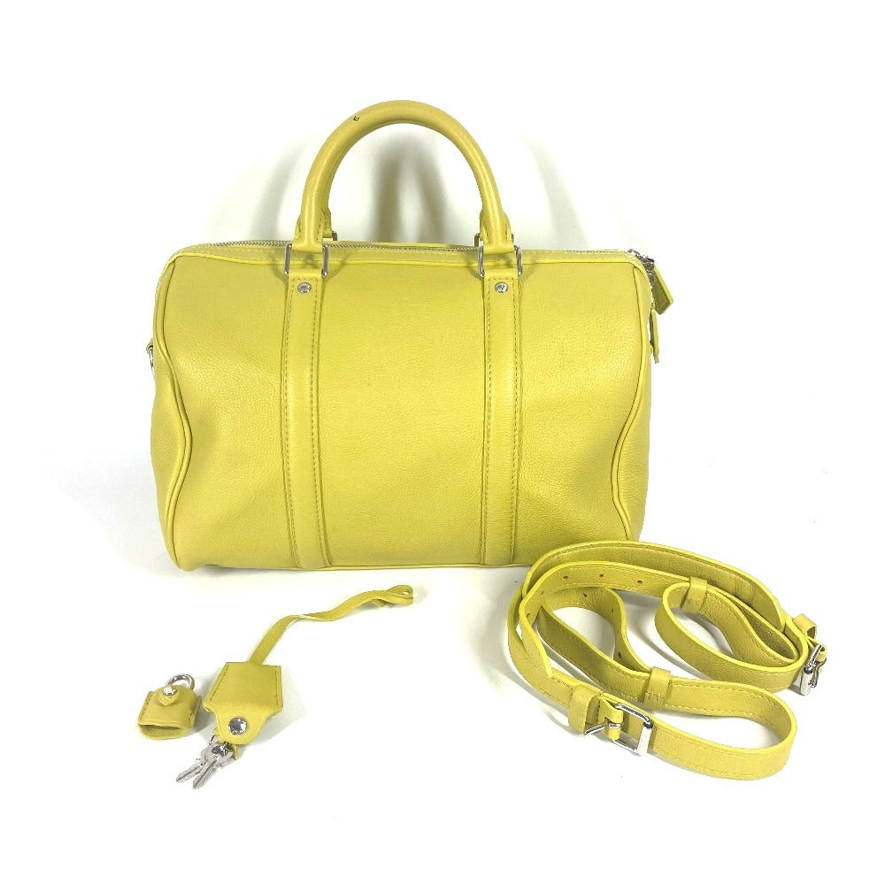 Louis Vuitton M94298 yellow Sofia Coppola collaboration Leather Handbag