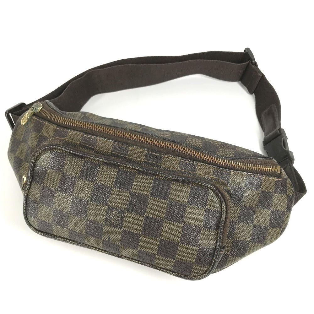Louis Vuitton Waist N51172 Damier Bumbag Canvas Brown Handbag