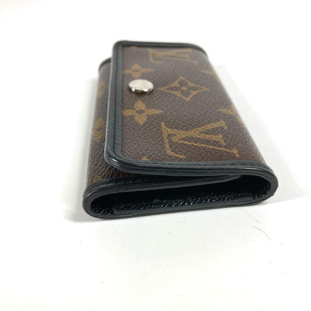 Louis Vuitton Key holder M60165 macacer Monogram Canvas Brown Key Chain