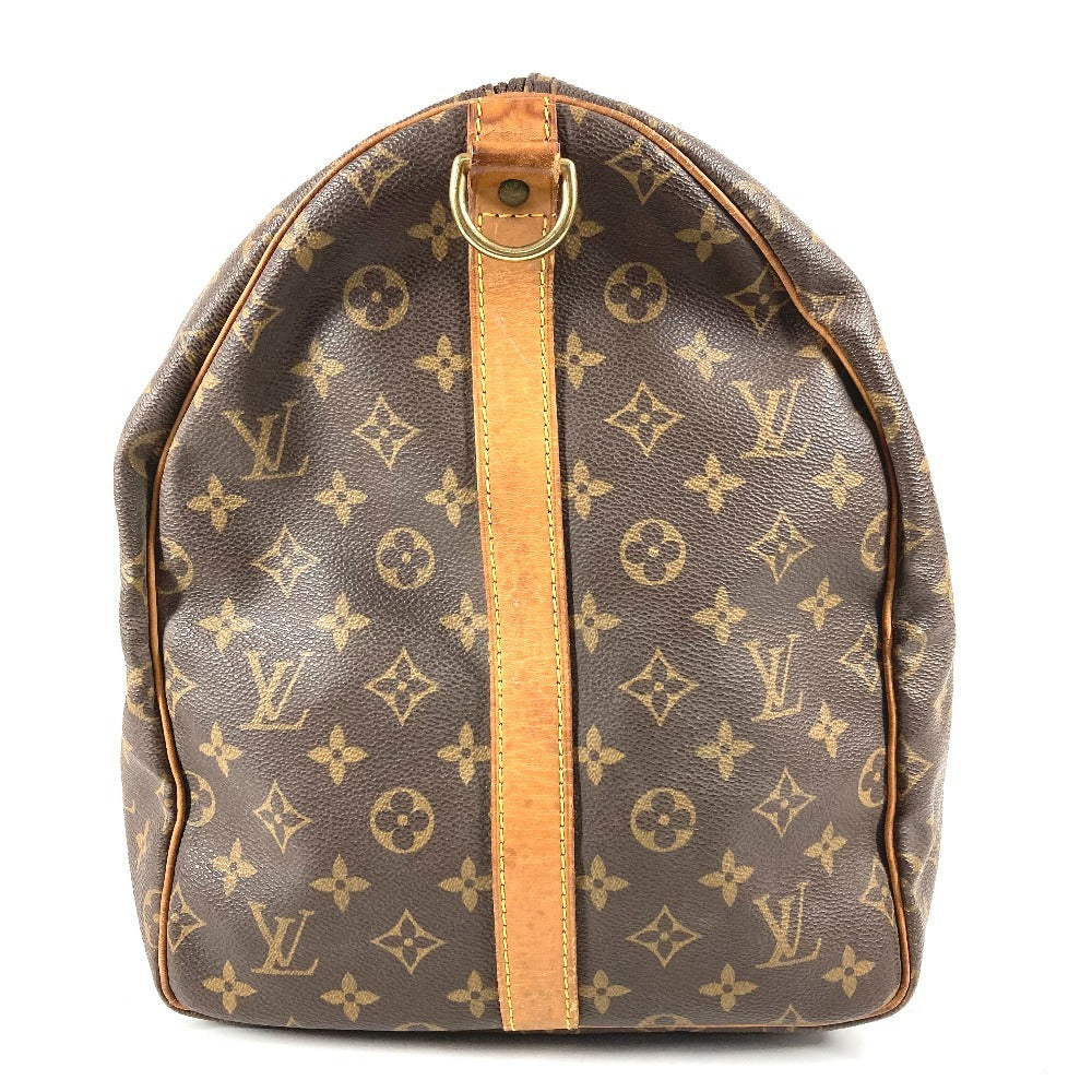 Louis Vuitton Boston Duffel M41414 Keepall ・bandouliere55 Monogram Canvas Brown Travel Bag
