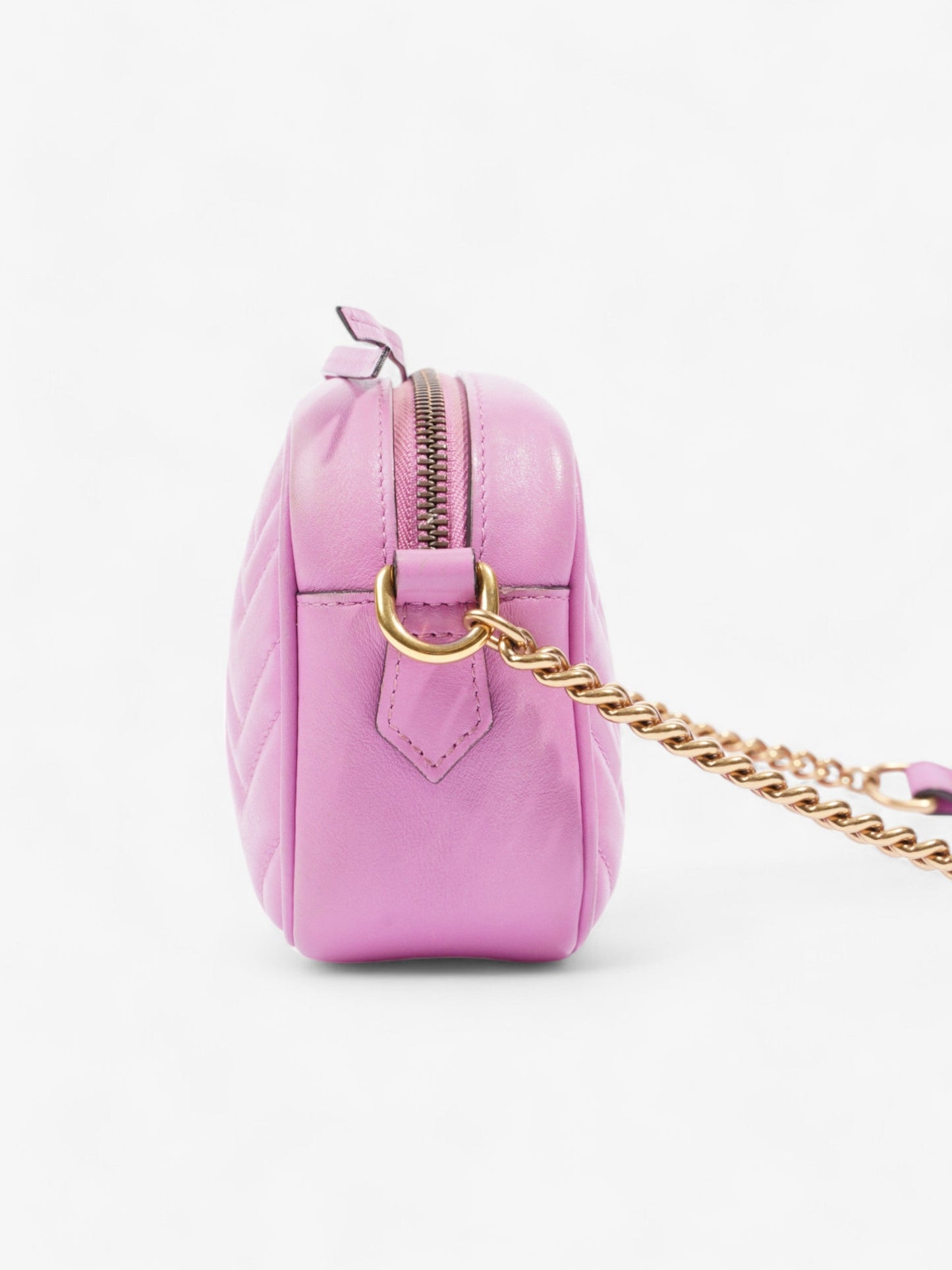 Gucci Marmont Camera Mini Crossbody Bag Leather Matelasse