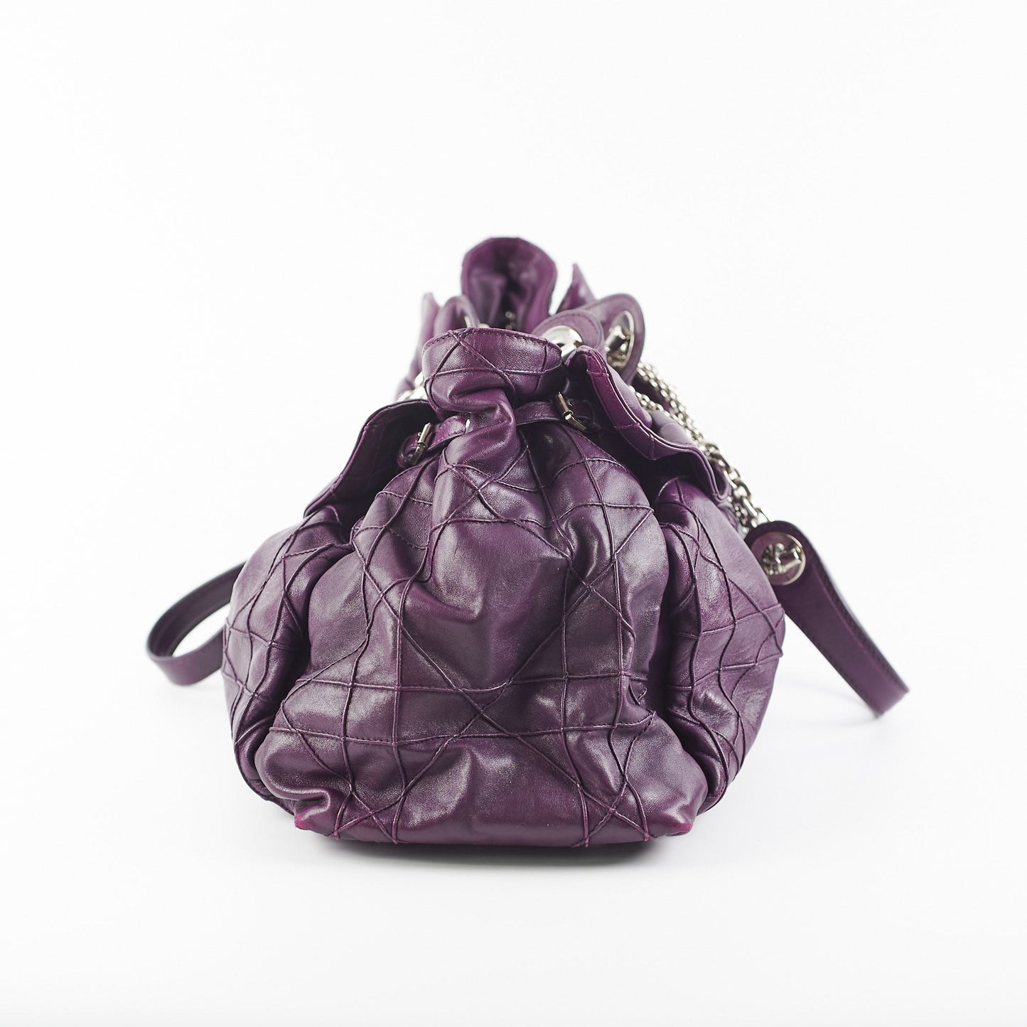 Dior Cannage Le Trente Bag Purple Shoulder Bag