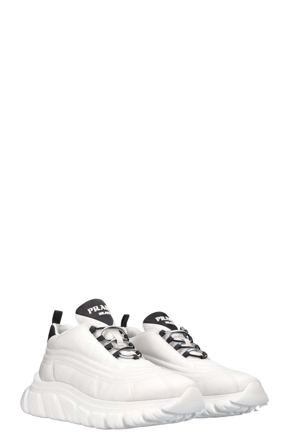 Prada Rush Sneakers White Shoes