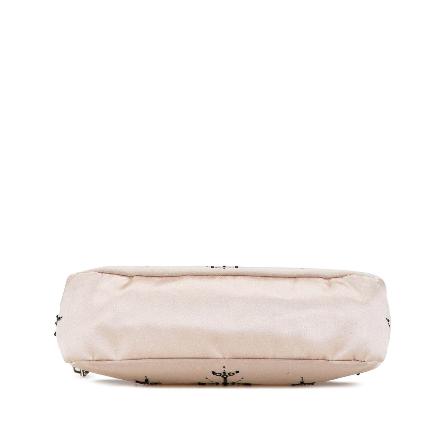 Prada Beaded Pochette Shg Shoulder Bag Satin