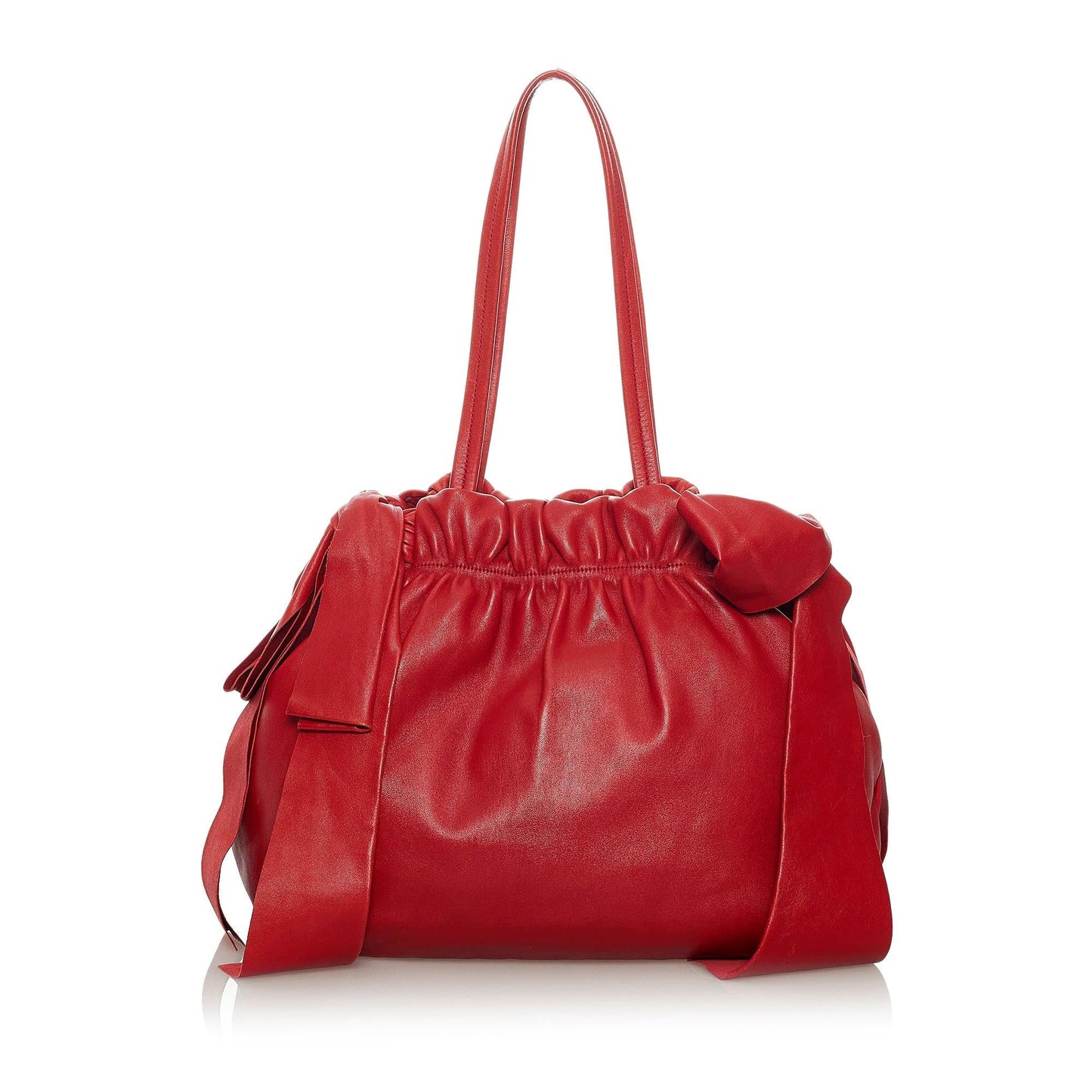 Prada Bow Shoulder Bag Shg Leather Bag Shg 29221