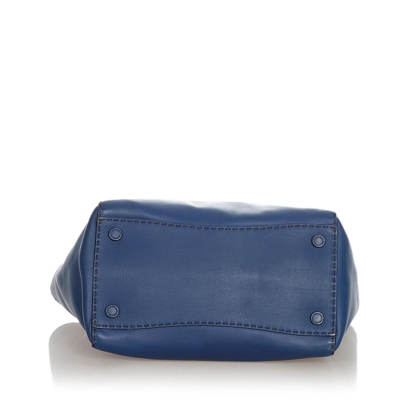 Prada Caflskin Stitched Tote Bag Shg