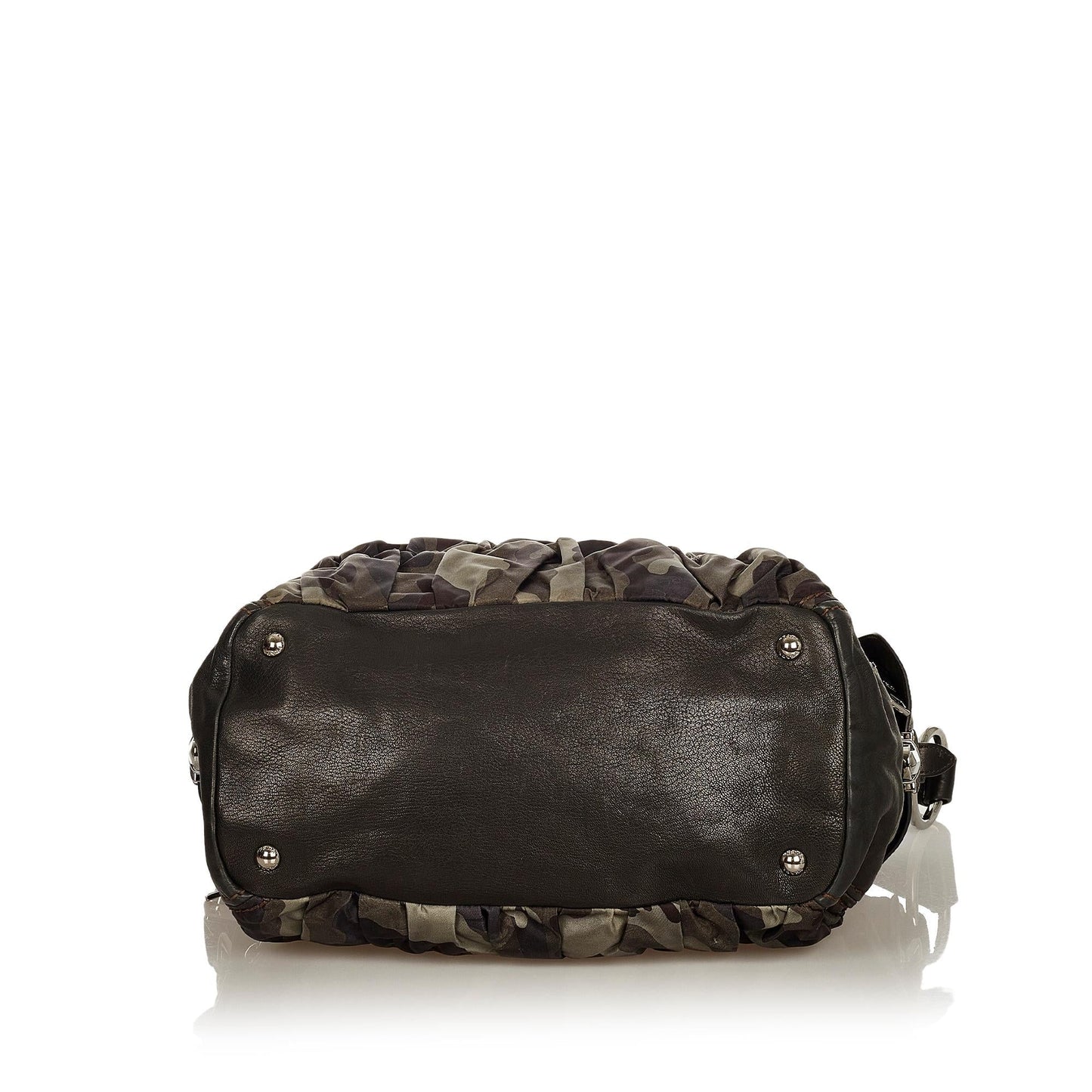 Prada Camouflage Tessuto Gaufre Tote Bag Shg