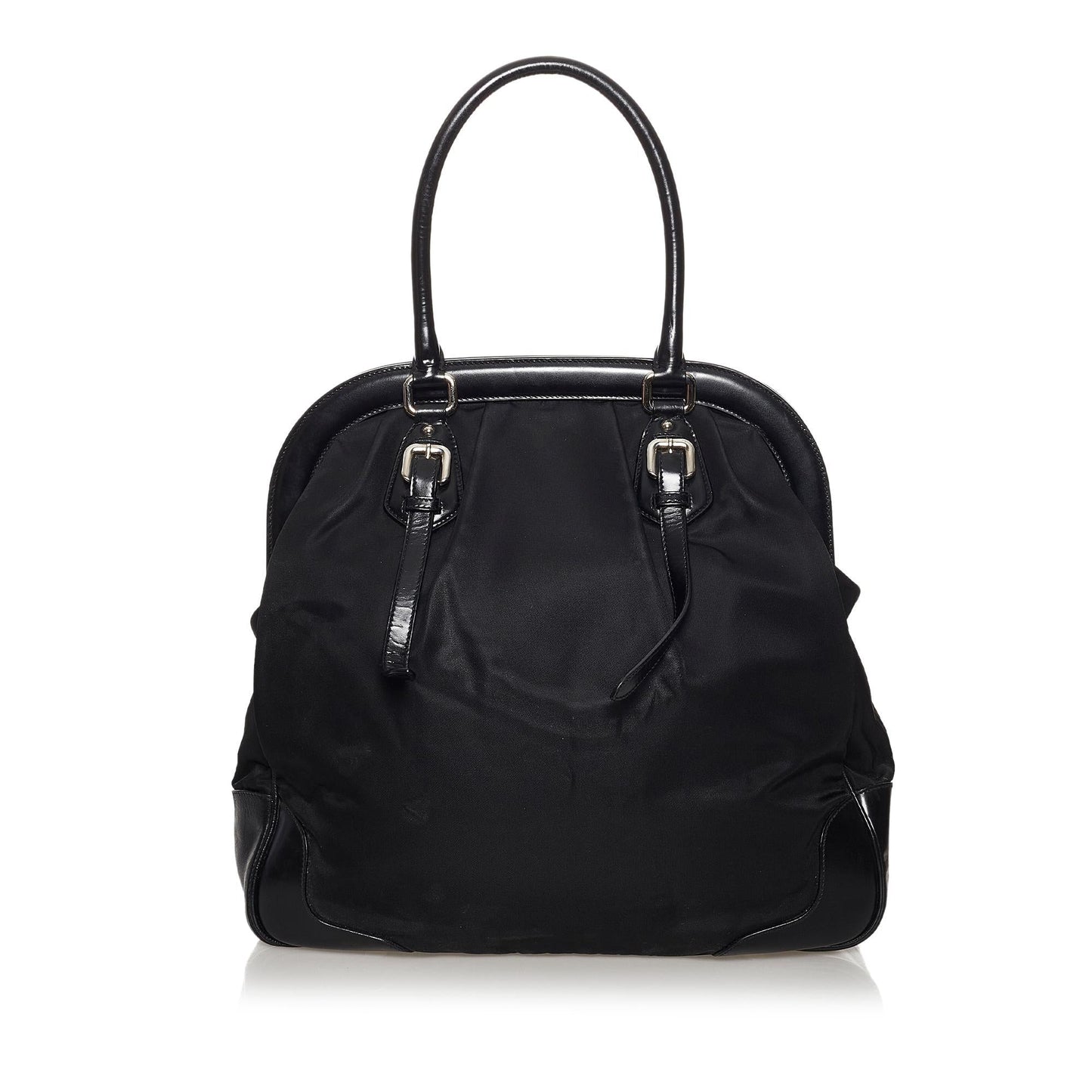 Prada Canapa Handbag Shg Canvas Logo Satchel Bag Handbag Shg 30677