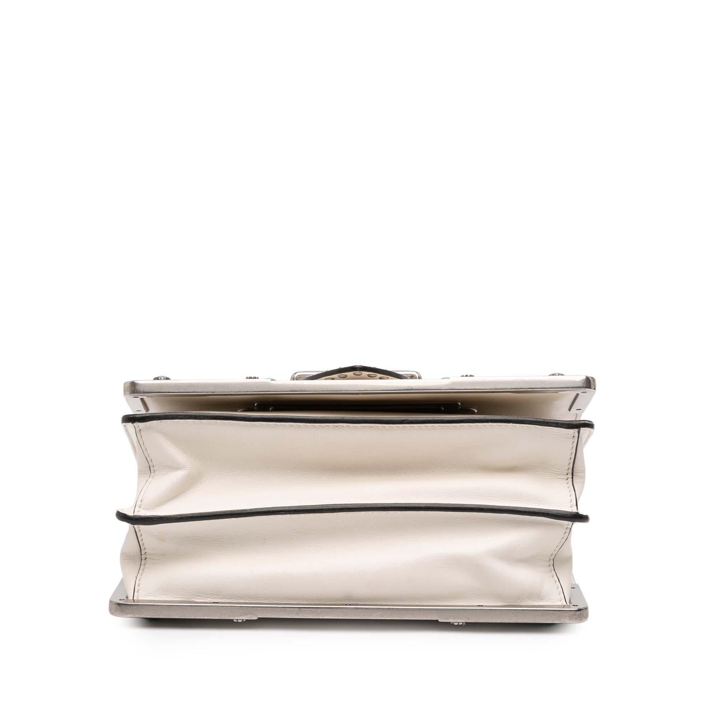Prada City Calf Studded Folk Cahier Crossbody Crossbody Bag