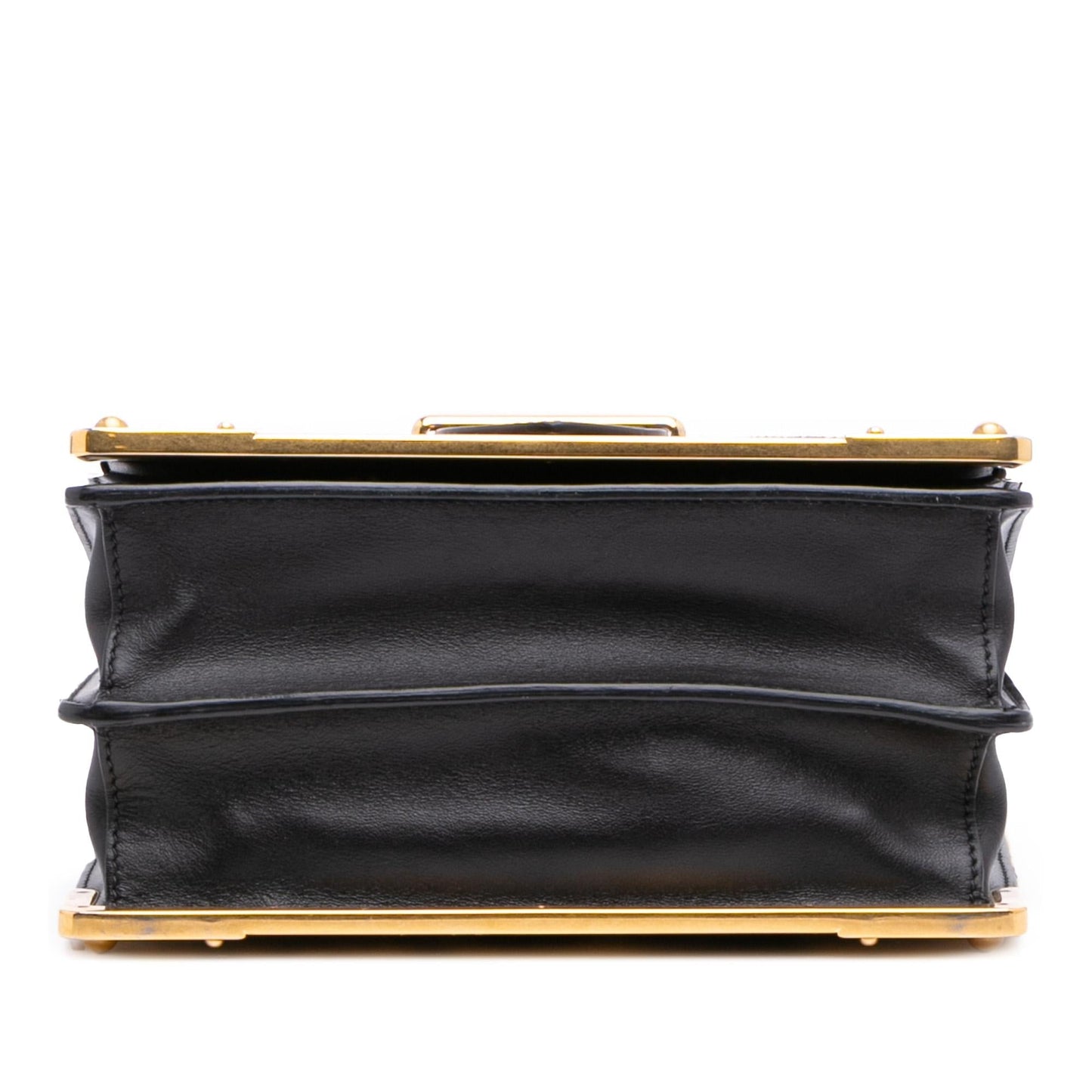 Prada City Calf Trimmed Velvet Leopard Print Cahier Crossbody Crossbody Bag