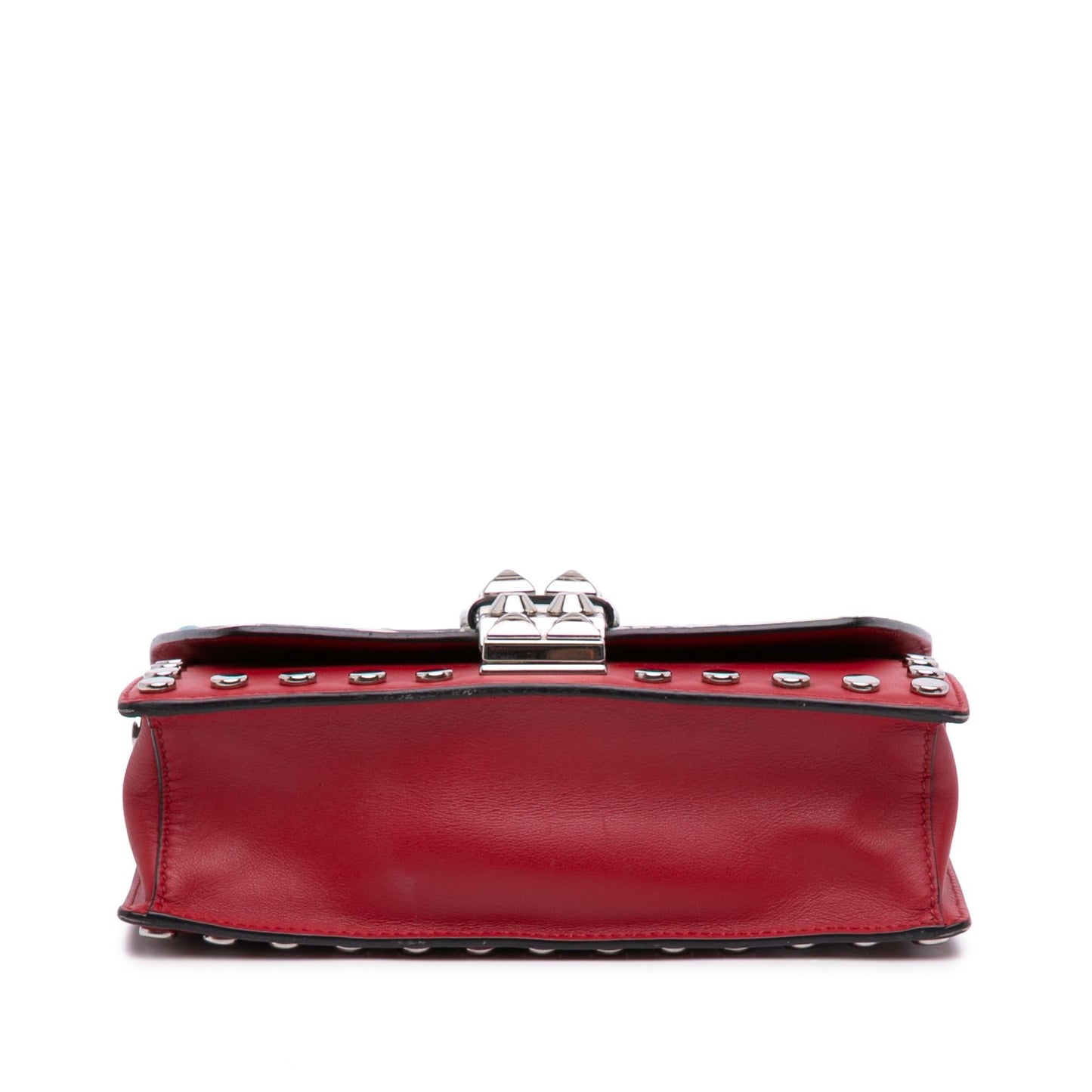 Prada City Calfskin Comic Print Studded Elektra Crossbody Crossbody Bag