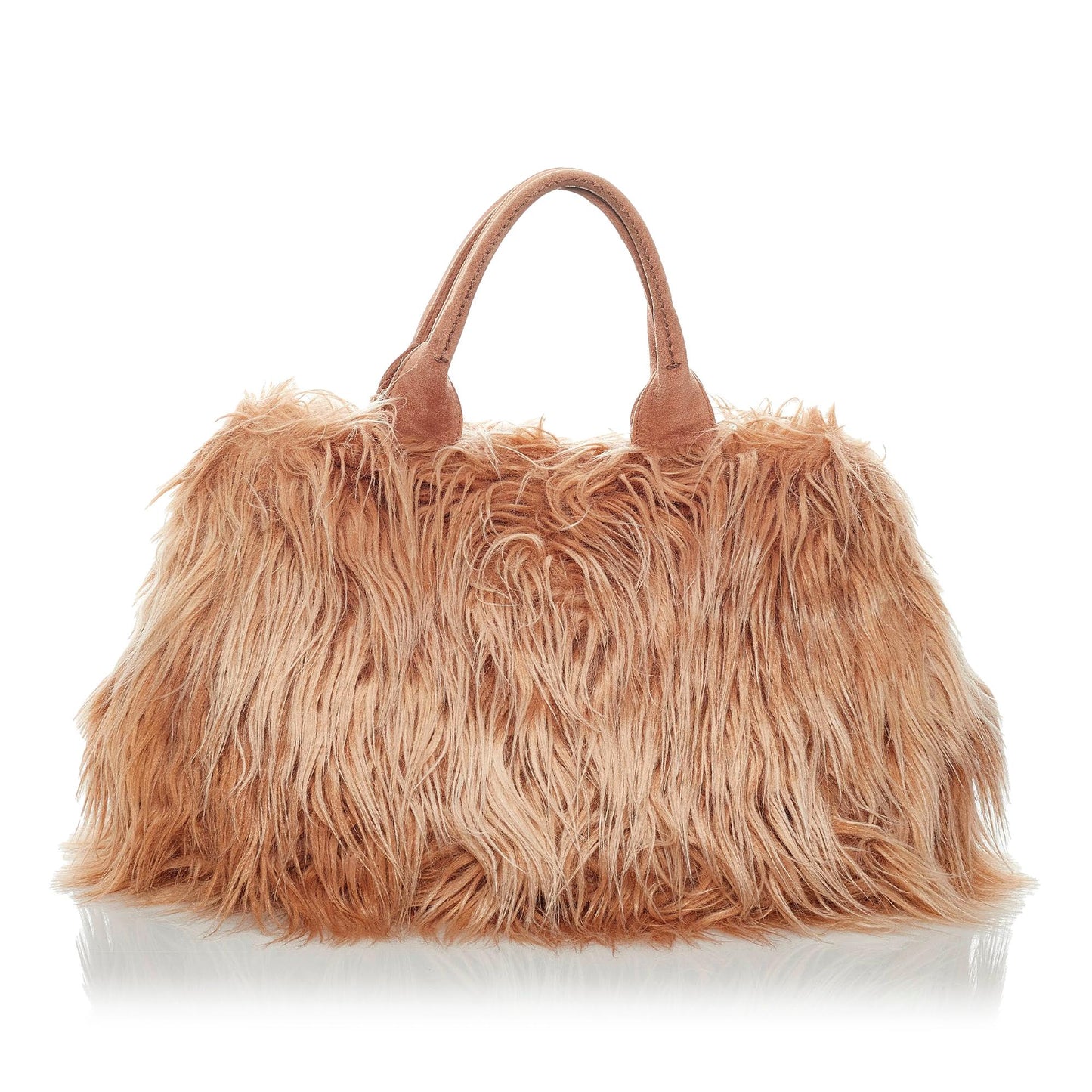 Prada Eco Kidassia Faux Fur Garden Handbag Shg Satchel Bag Handbag Shg 30403