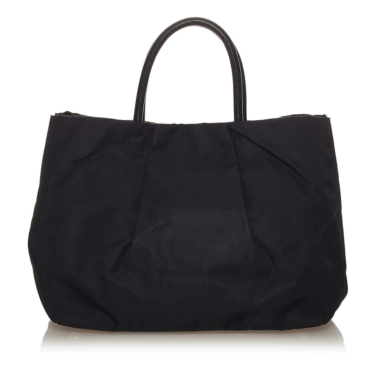 Prada Fiocco Bow Tessuto Tote Bag Shg