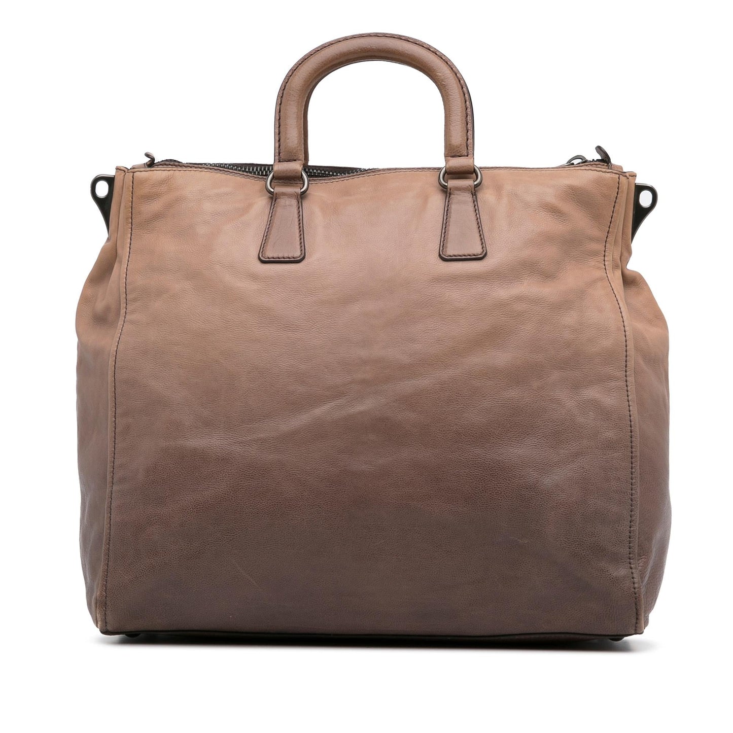 Prada Glace Calf Ombre Satchel Shg Masjx8 Leather Satchel Bag