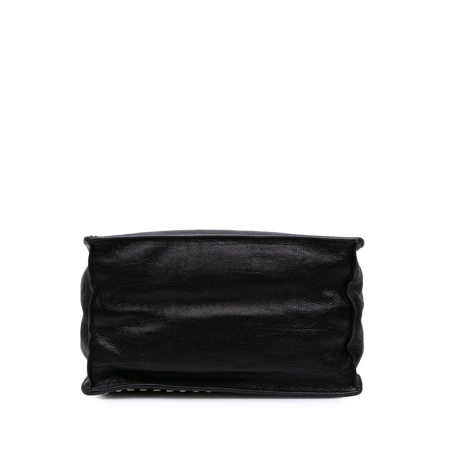 Prada Glace Calf Studded Etiquette Tote Tote Bag