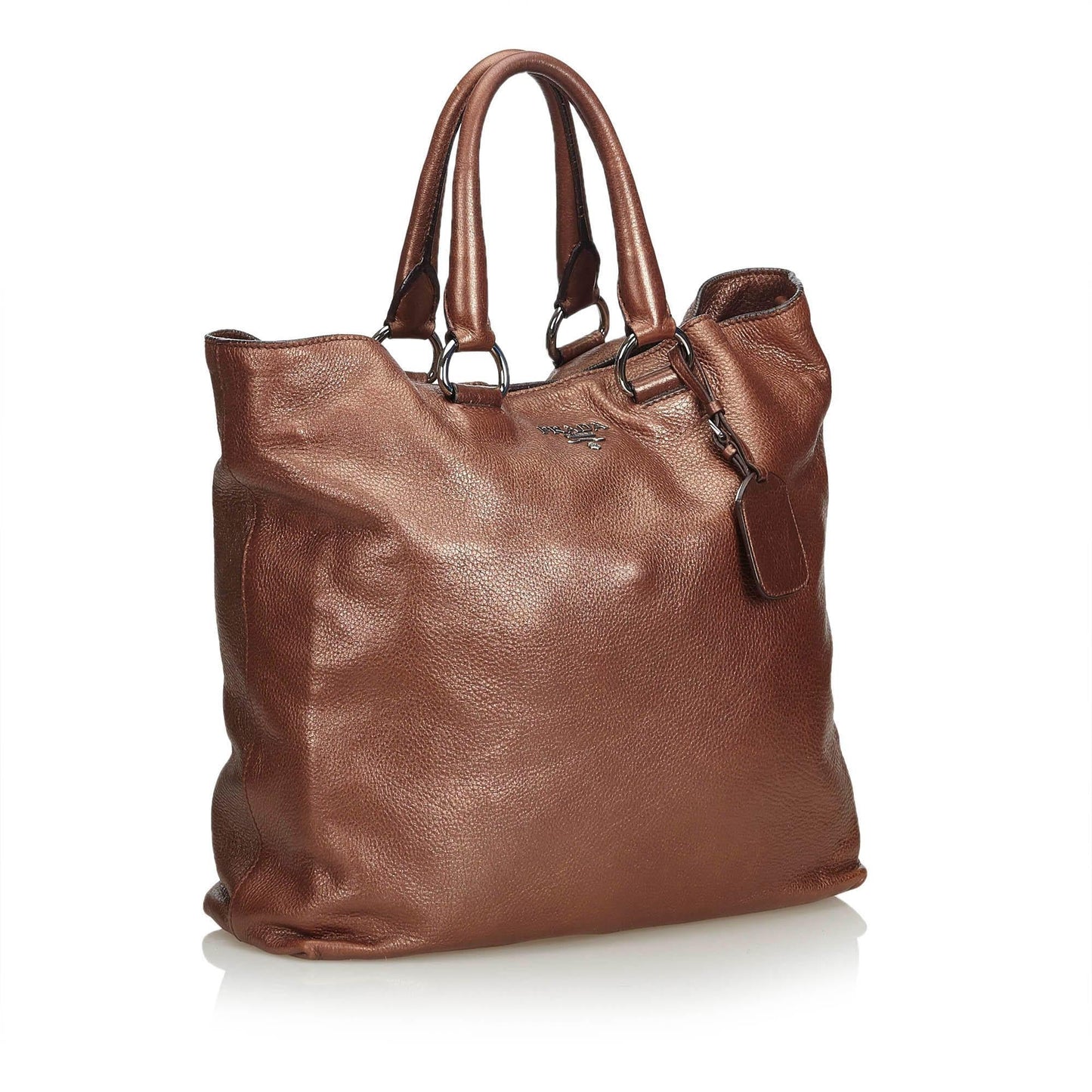Prada Tote Leather Tote Bag