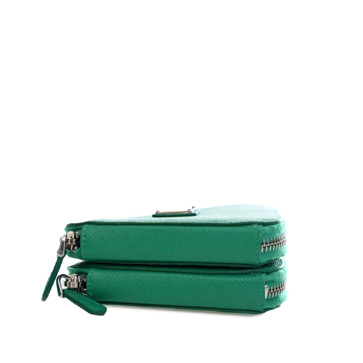 Prada Lux Double Triangle Satchel Saffiano Mini Satchel Bag