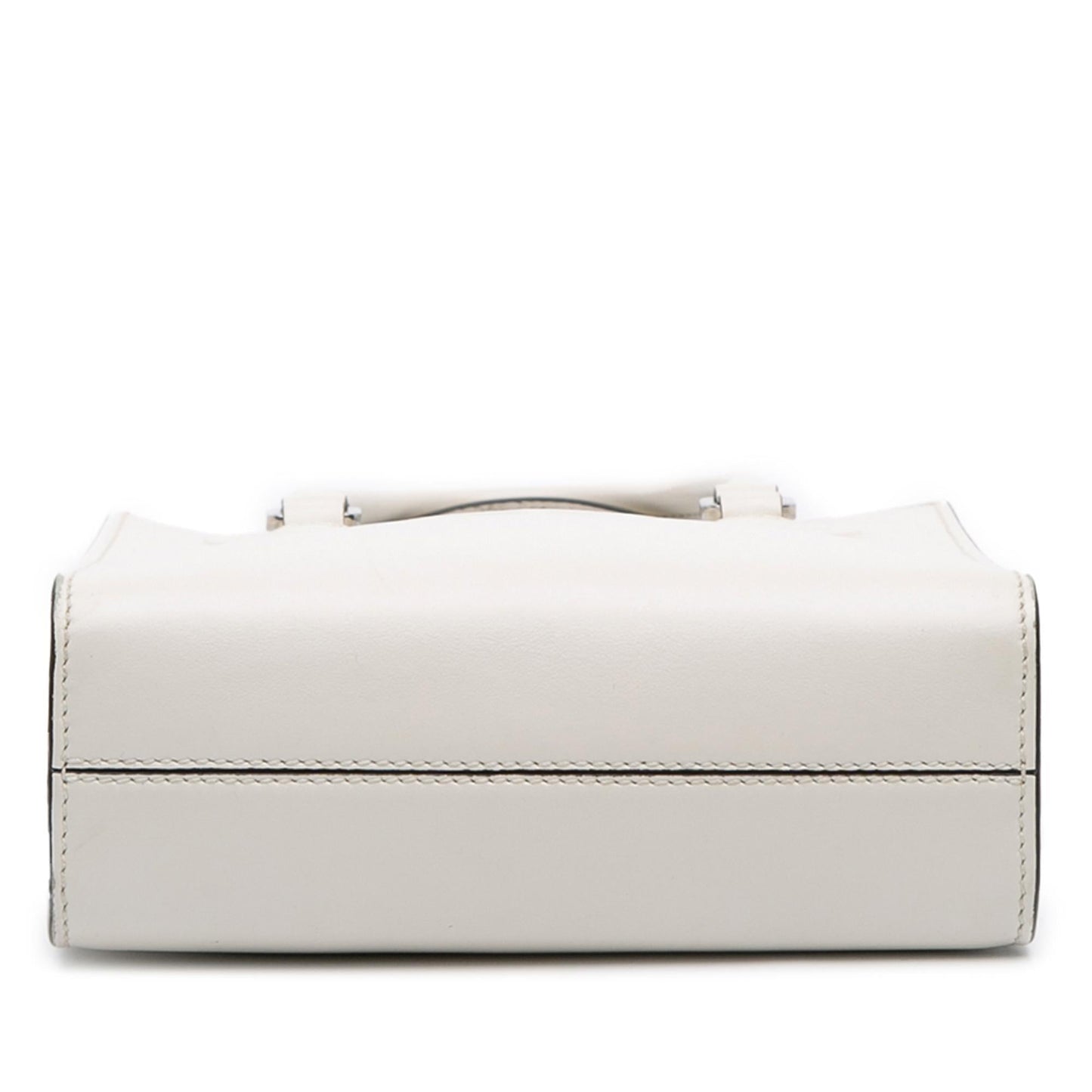 Prada Soft Calf Drill Satchel Mini Logo Satchel Bag