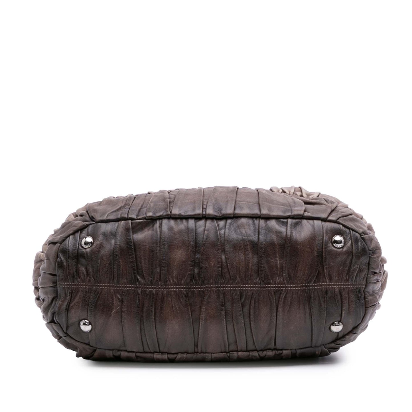 Prada Nappa Gaufre Ombre Satchel Satchel Bag