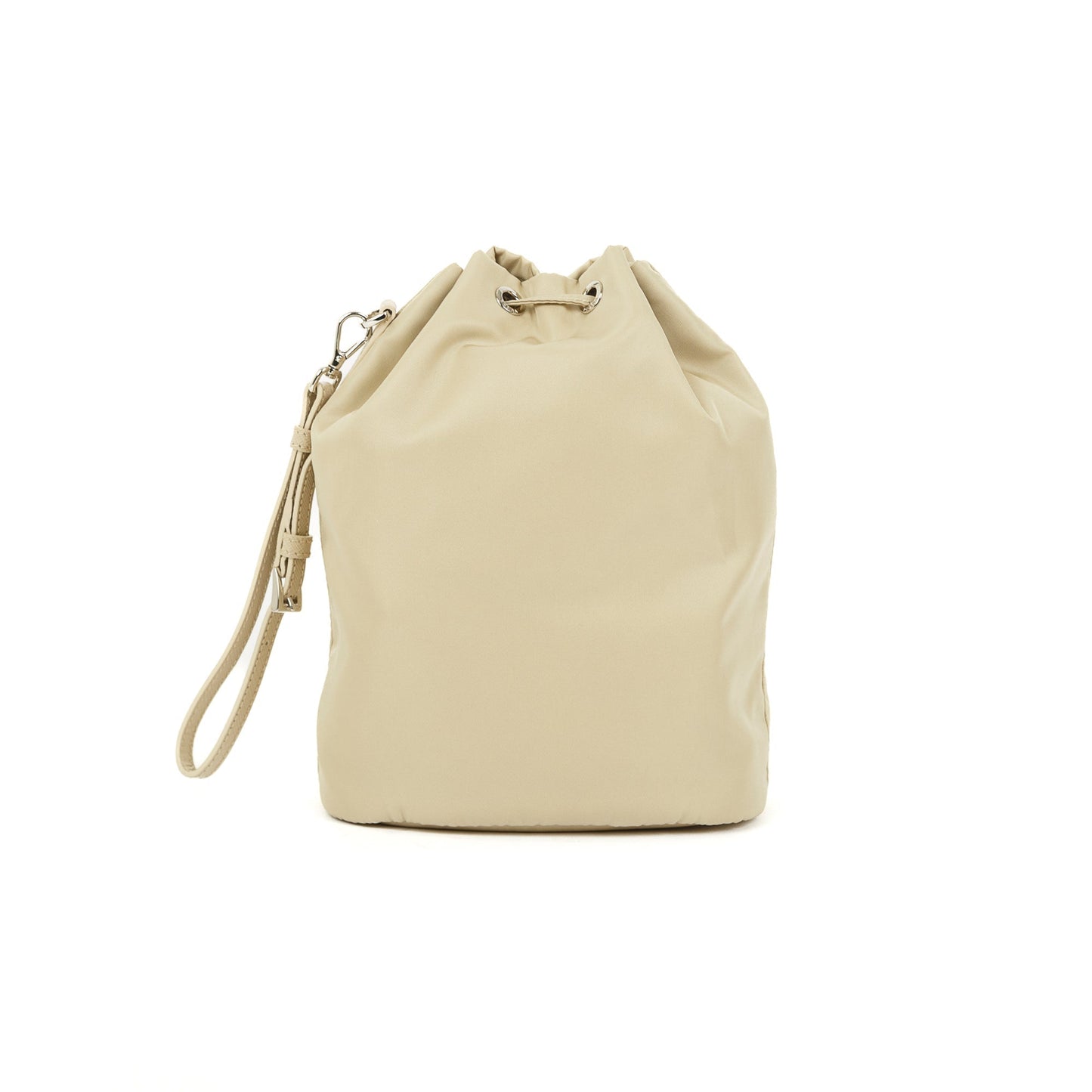 Prada Wristlet Pouch Handbag Nylon Mini Bucket Bag