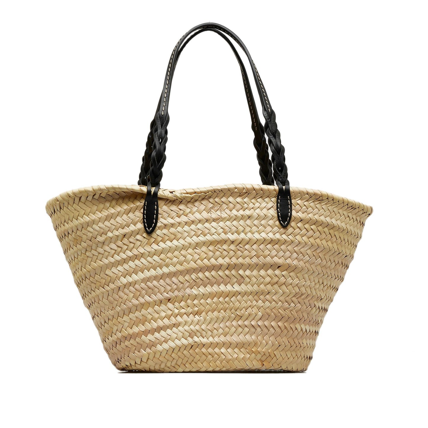 Prada Tote Shg Uy1Fgj Raffia Basket Tote Bag