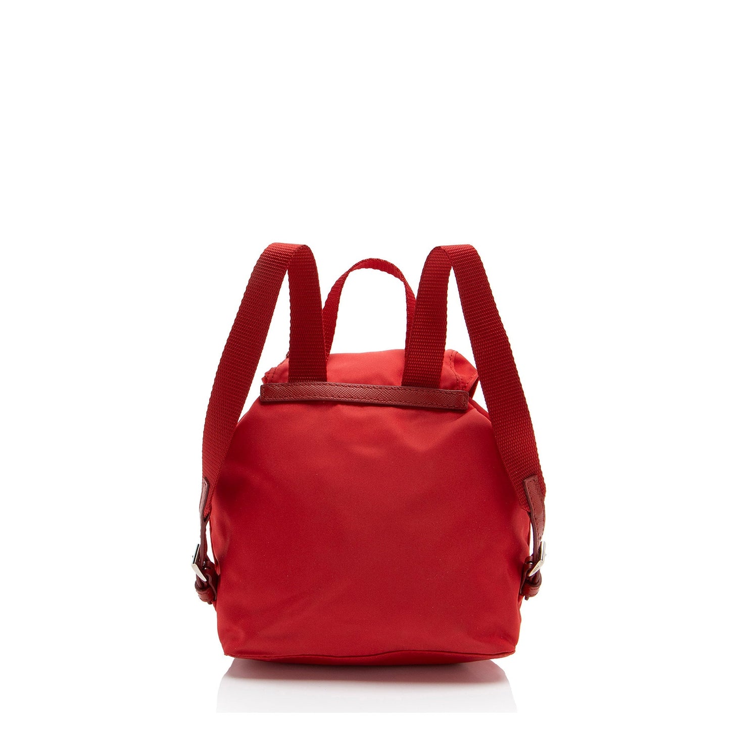 Prada Re Double Pocket Backpack Shf U7Psma Nylon Mini Crossbody Bag