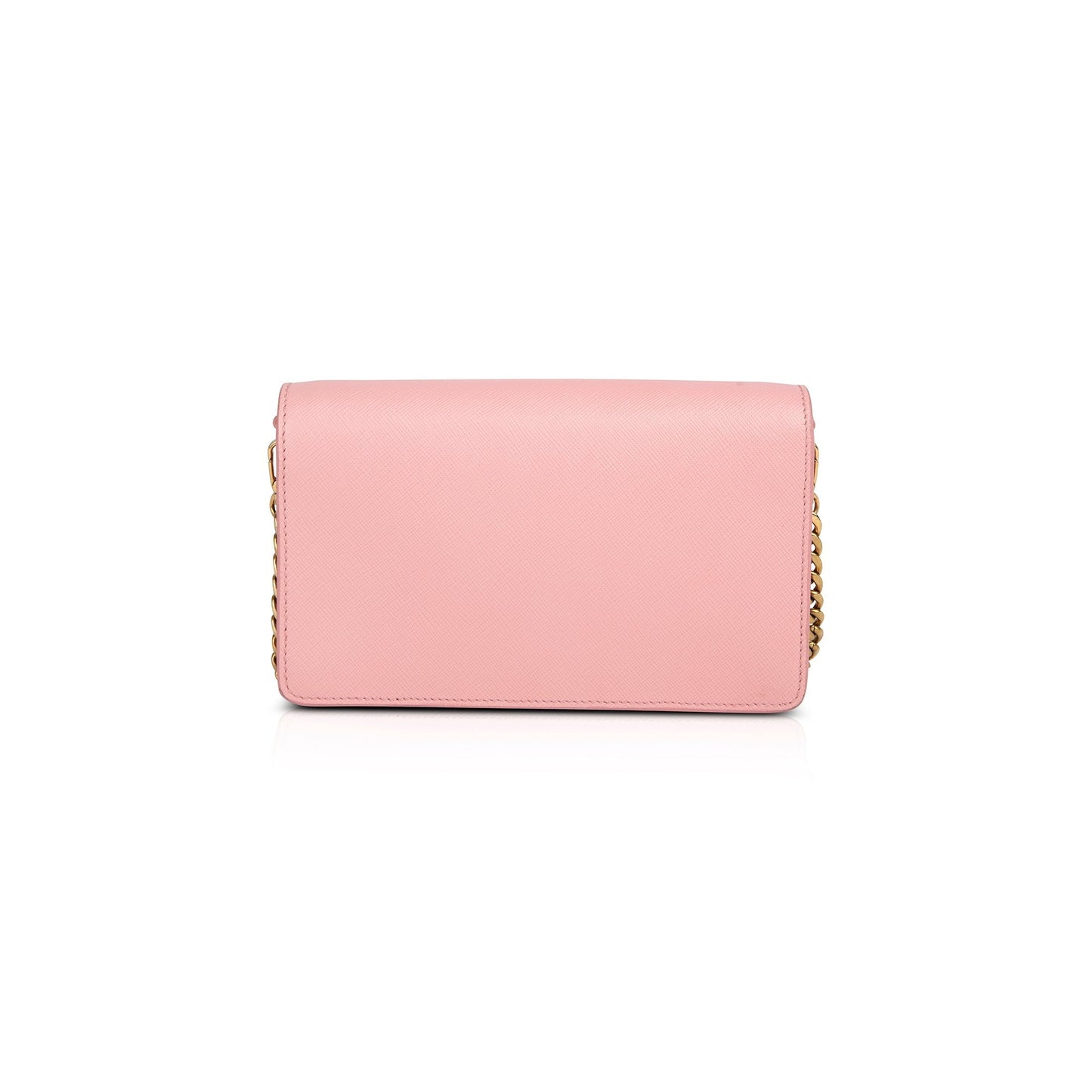 Prada Saffiano Crossbody Bag Leather Chain
