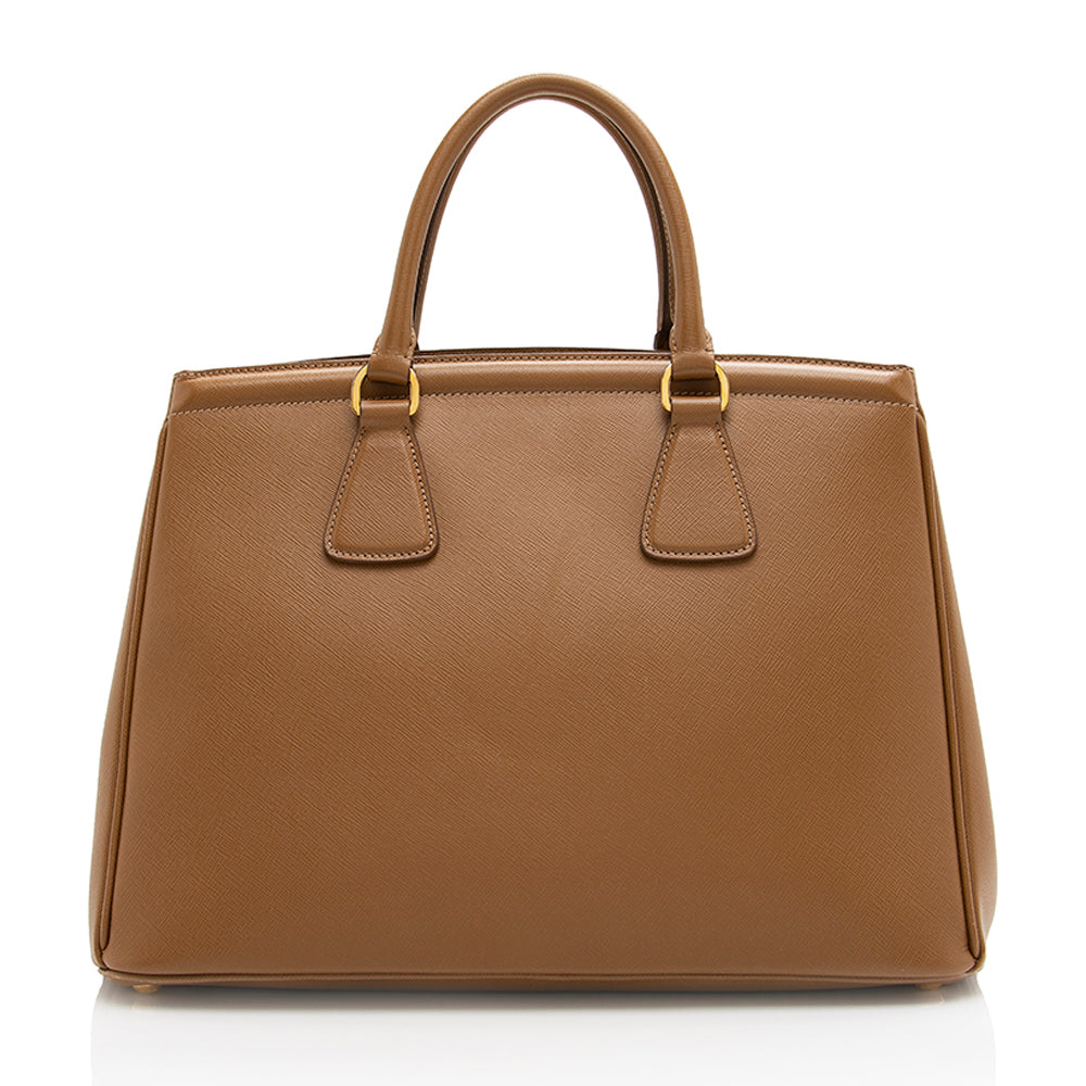 Prada Parabole Tote Shf Leather Saffiano Tote Bag