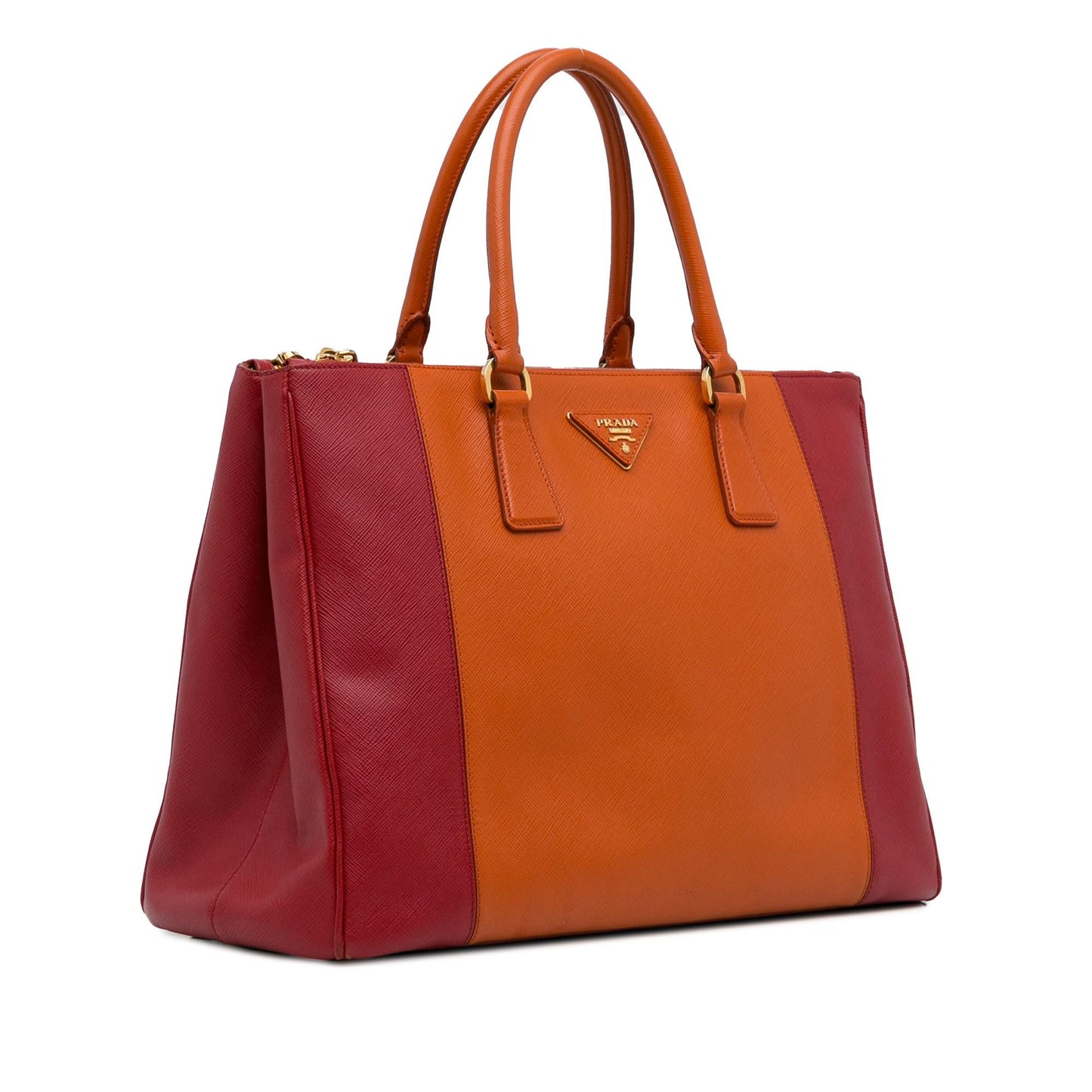 Prada Lux Bicolor Galleria Shg Iwndkh Satchel Bag Saffiano