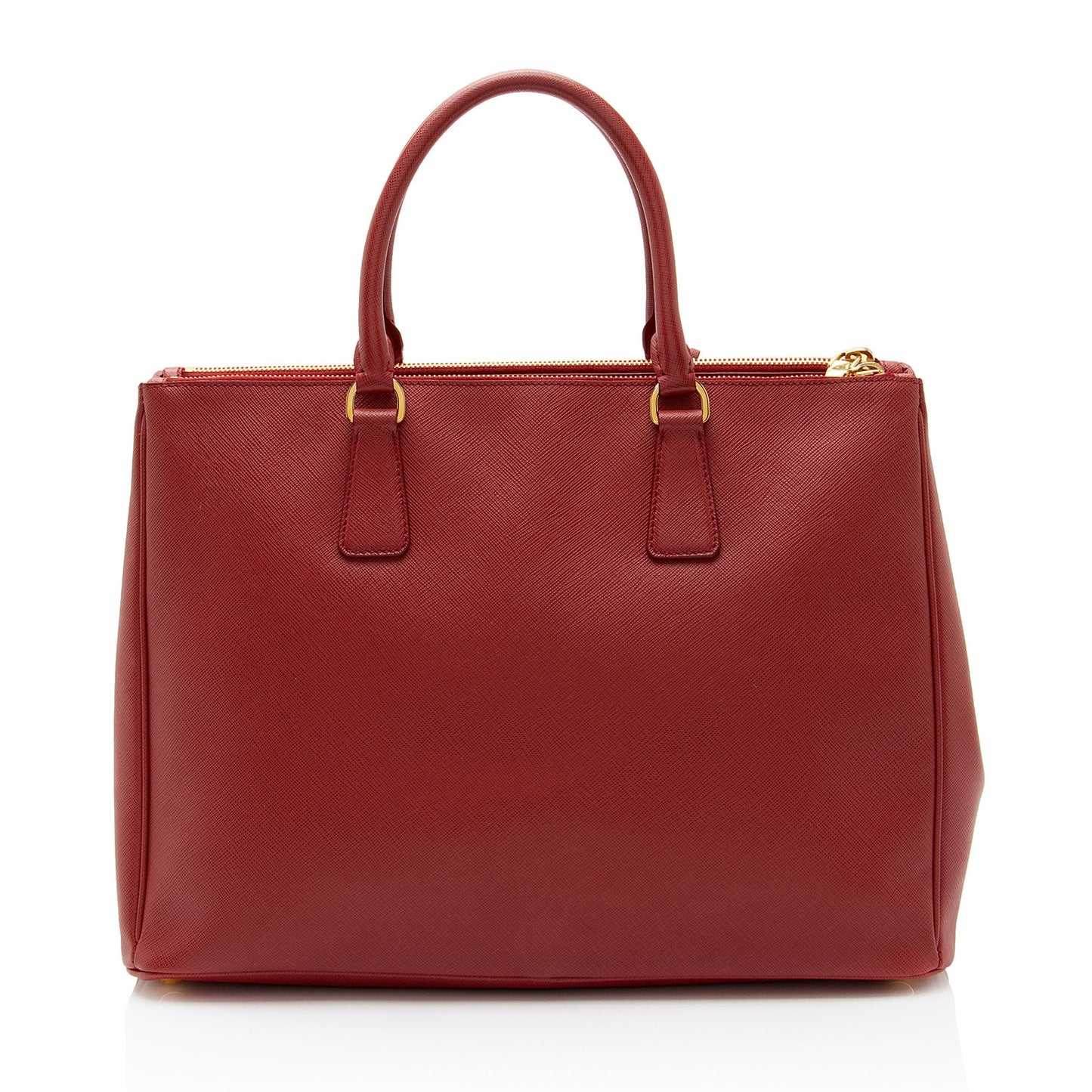 Prada Lux Double Tote Shf Nsgtps Saffiano Medium Zip Tote Bag