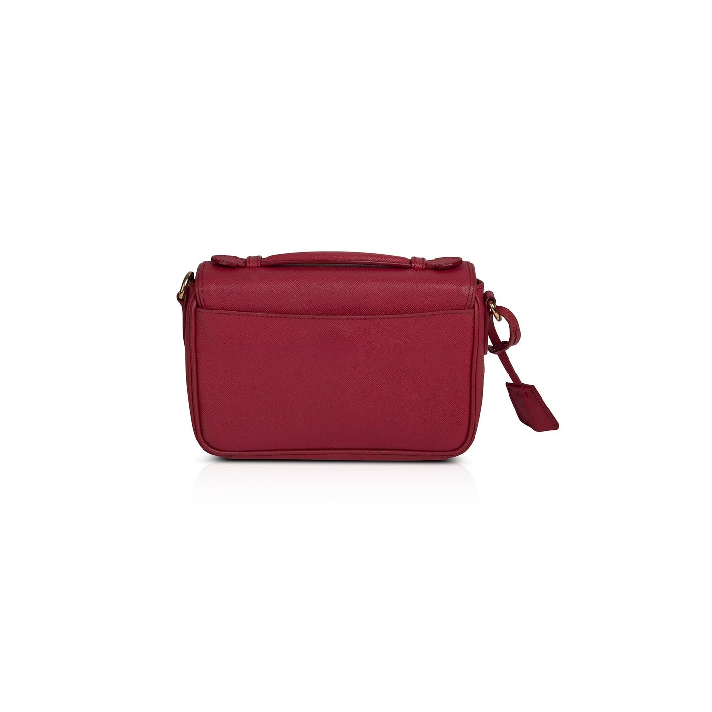Prada Saffiano Lux Sound Crossbody Bag