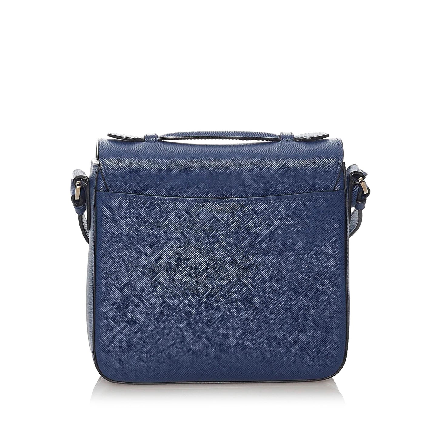 Prada Sound Satchel Shg Saffiano Satchel Bag
