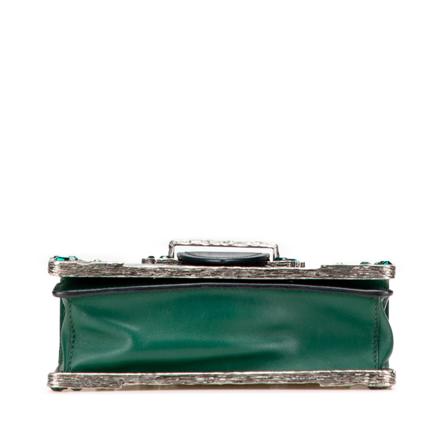 Prada Trimmed City Calf Crystal Cahier Crossbody Saffiano Crossbody Bag Cahier Crossbody 1