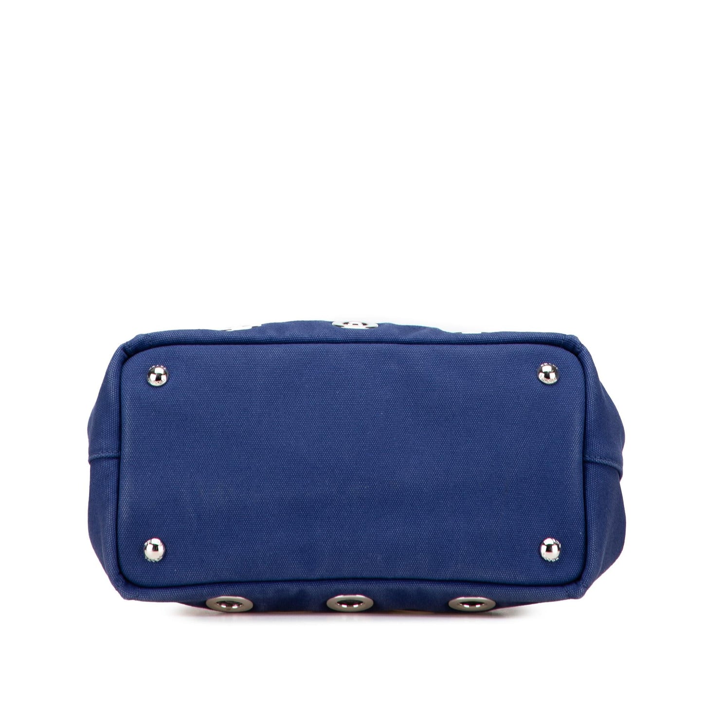 Prada Canapa Grommet Satchel Canvas Small Satchel Bag Grommet Satchel 2