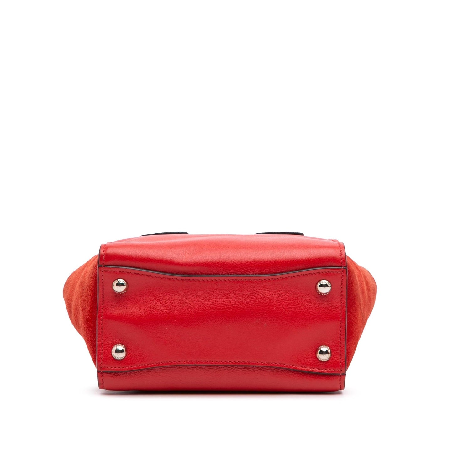 Prada Glace Calf Twin Pocket Satchel Small Satchel Bag