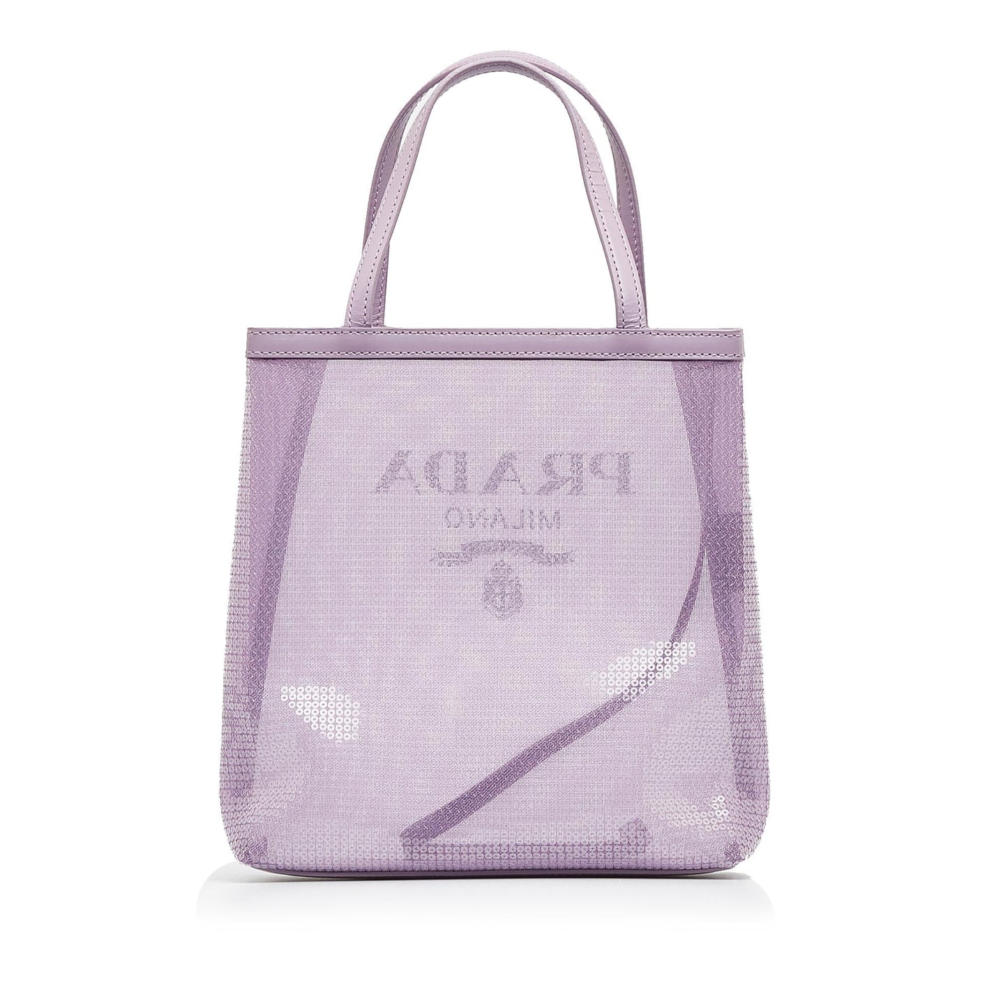 Prada Rete Paillettes Tote Shg Stpfny Small Tote Bag
