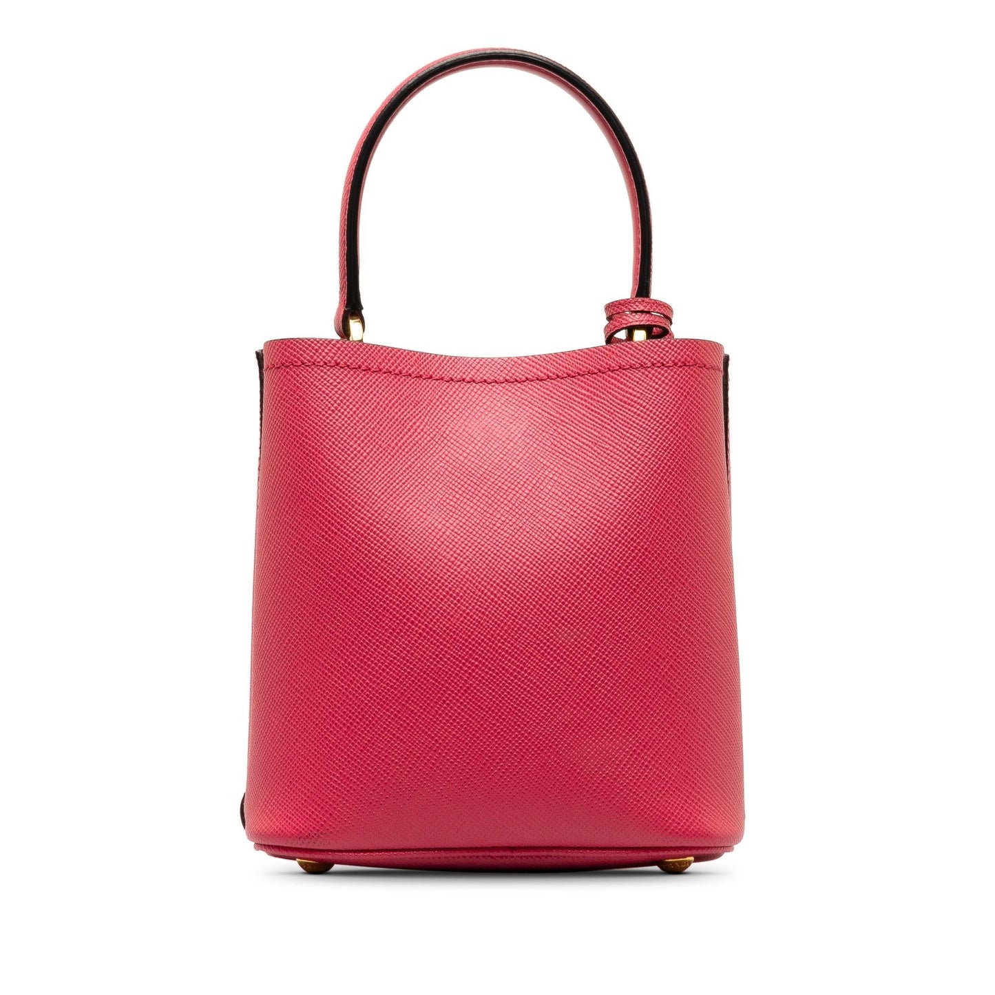 Prada Cuir Panier Shg Xxoset Satchel Bag Saffiano Small