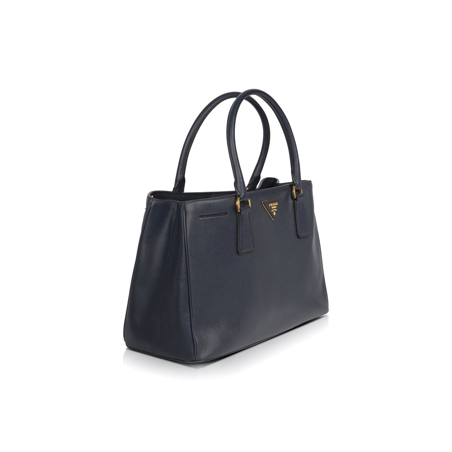 Prada Saffiano Lux Galleria Zip Tote Handbag Small Tote Bag