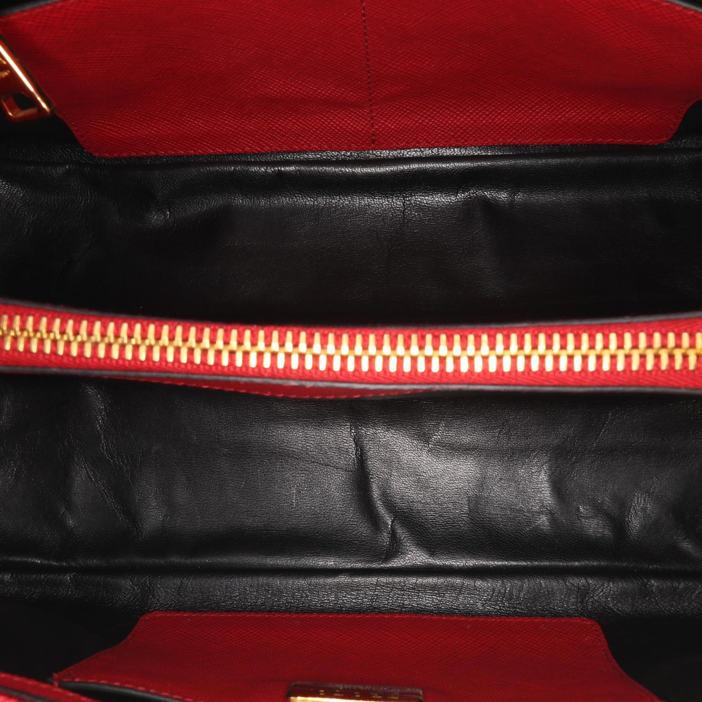 Prada Studded Cuir Promenade Satchel Saffiano Satchel Bag