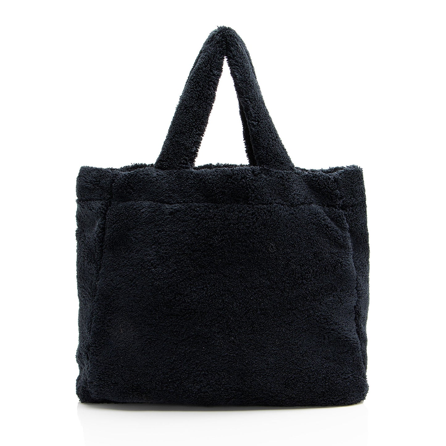 Prada Terry Cloth Tote Shf Ngttos Logo Tote Bag