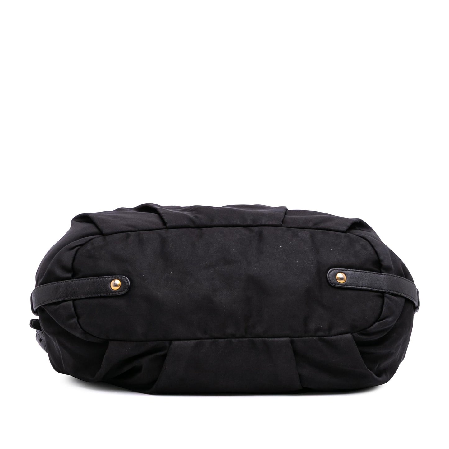 Prada Tessuto Canapa Satchel Logo Satchel Bag