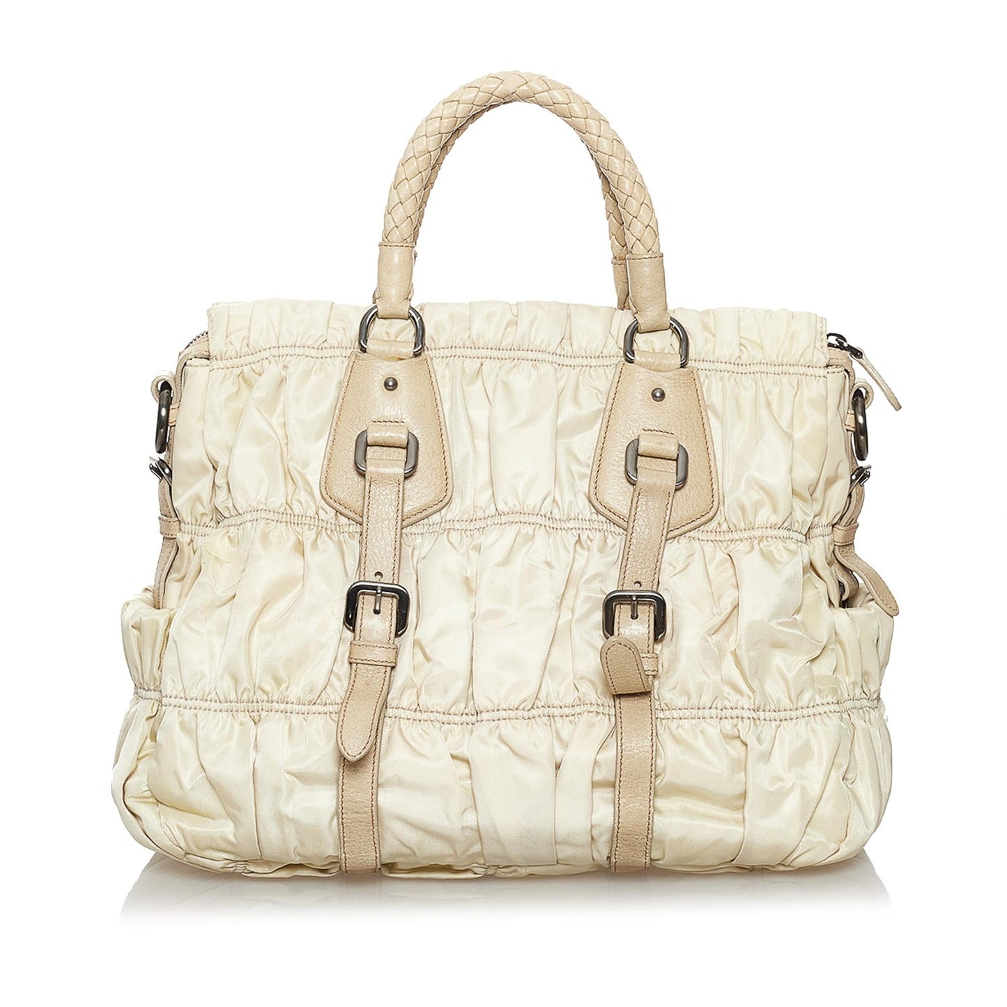 Prada Tessuto Gaufre Satchel Shg Satchel Bag Satchel Shg 31042