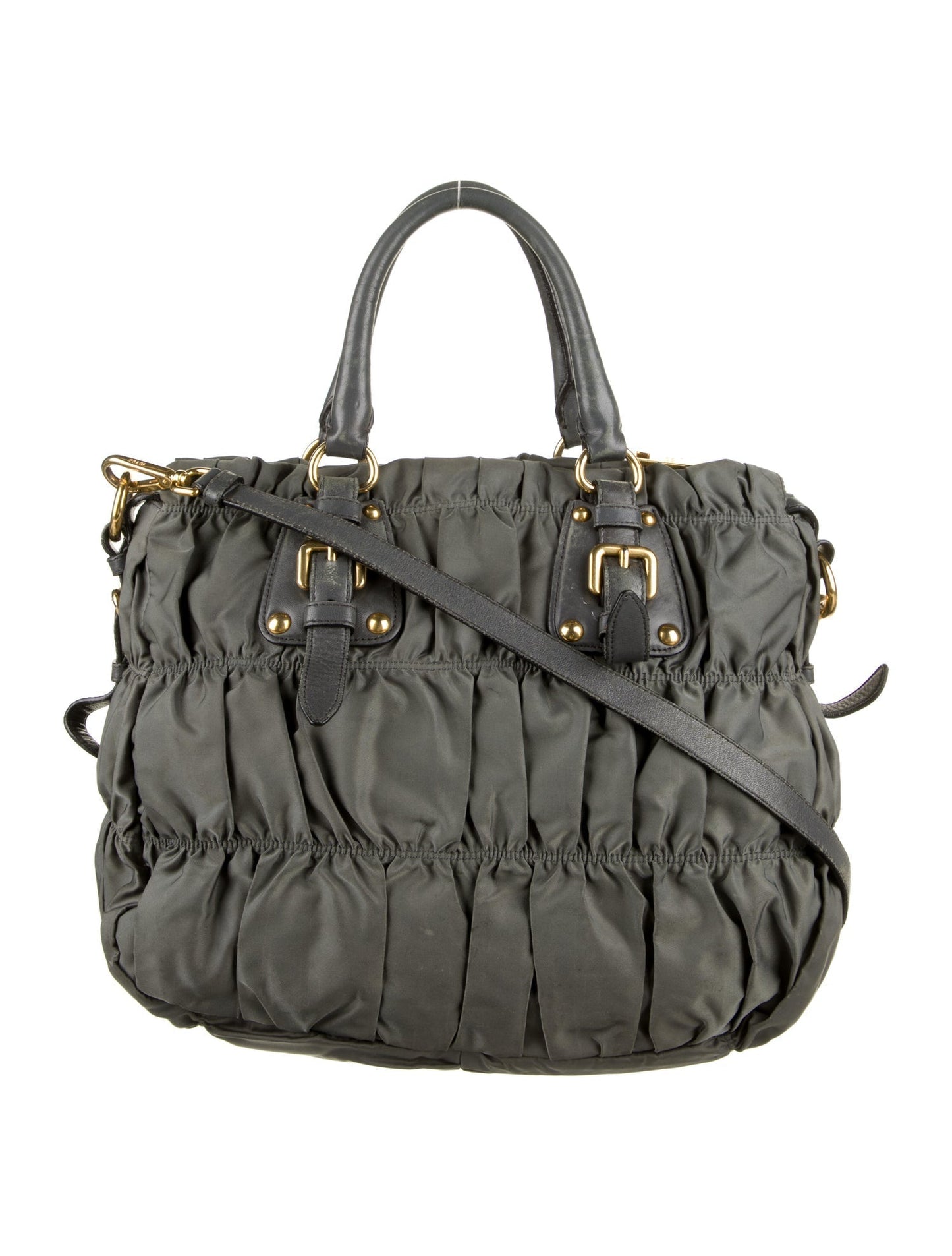 Tessuto Gaufre Shoulder Bag