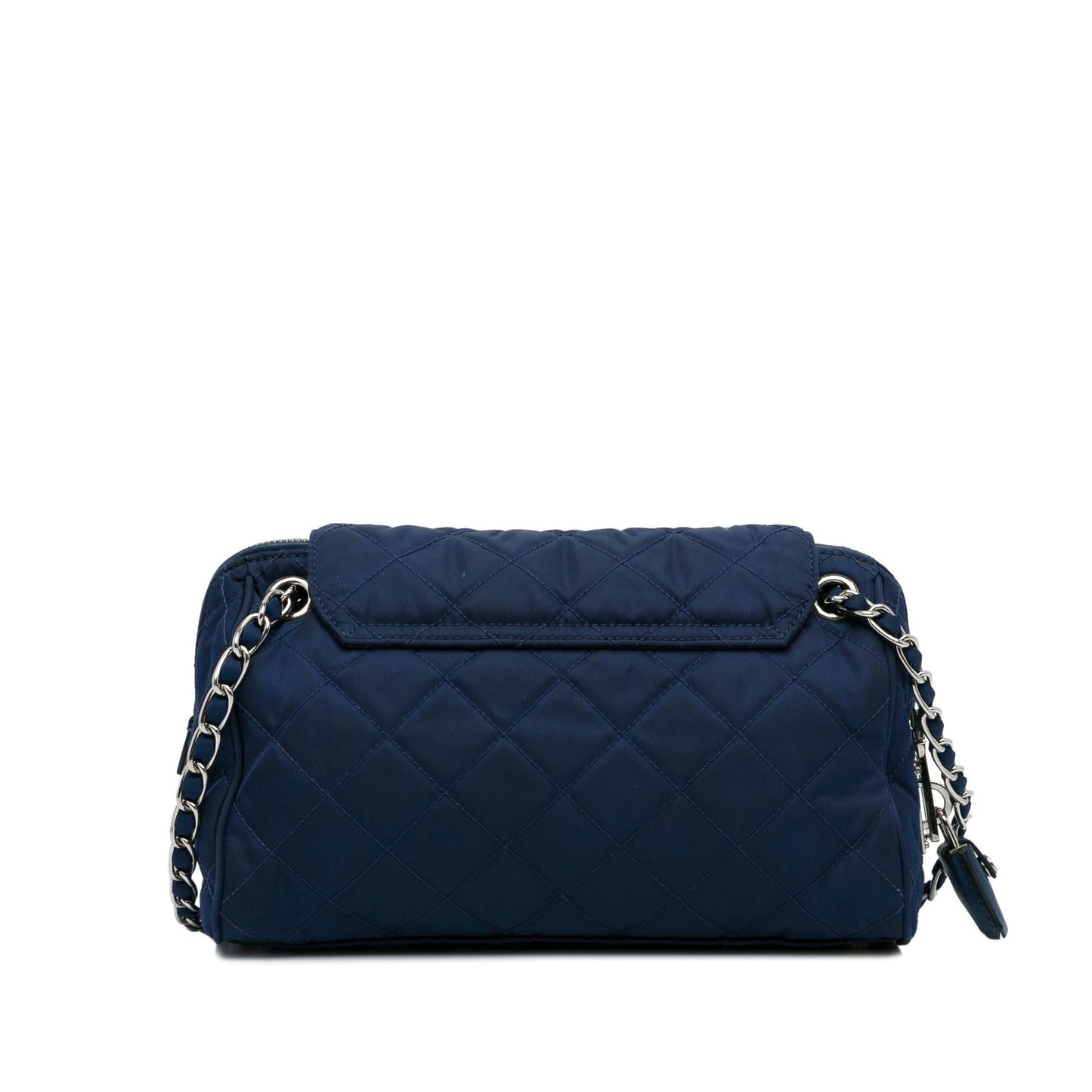 Prada Tessuto Impuntu Shoulder Bag Shg 9Jsqjl Chain Flap