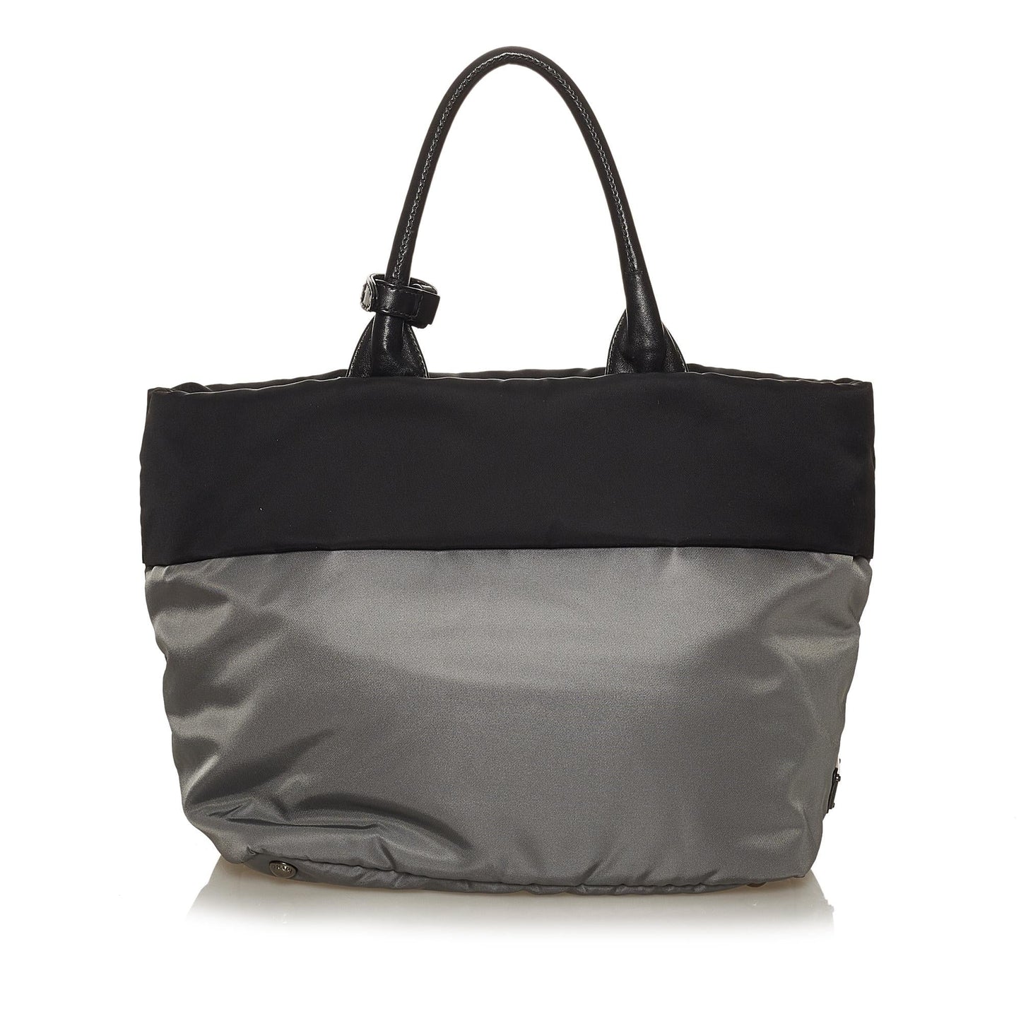 Prada Tessuto Reversible Handbag Shg Satchel Bag