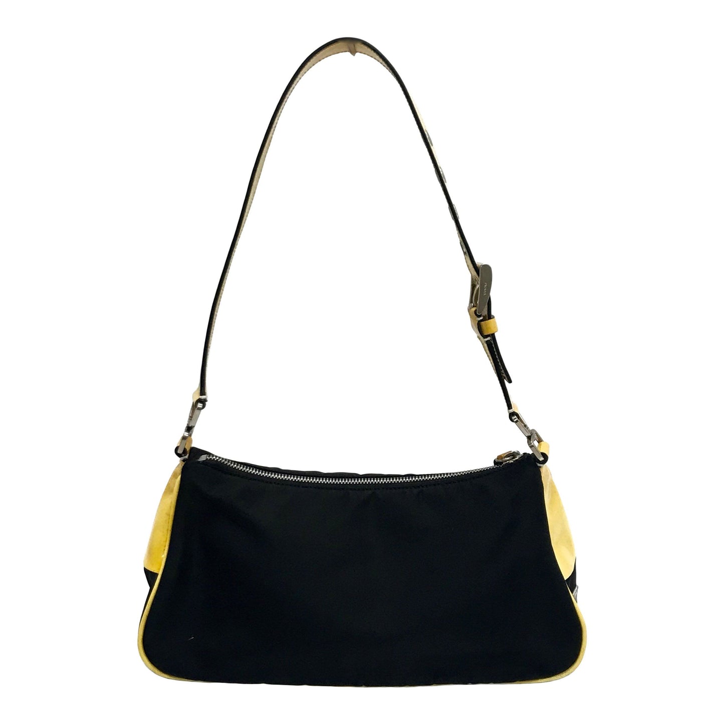 Prada Two Tone Tessuto Pochette Handbag Travel Bag