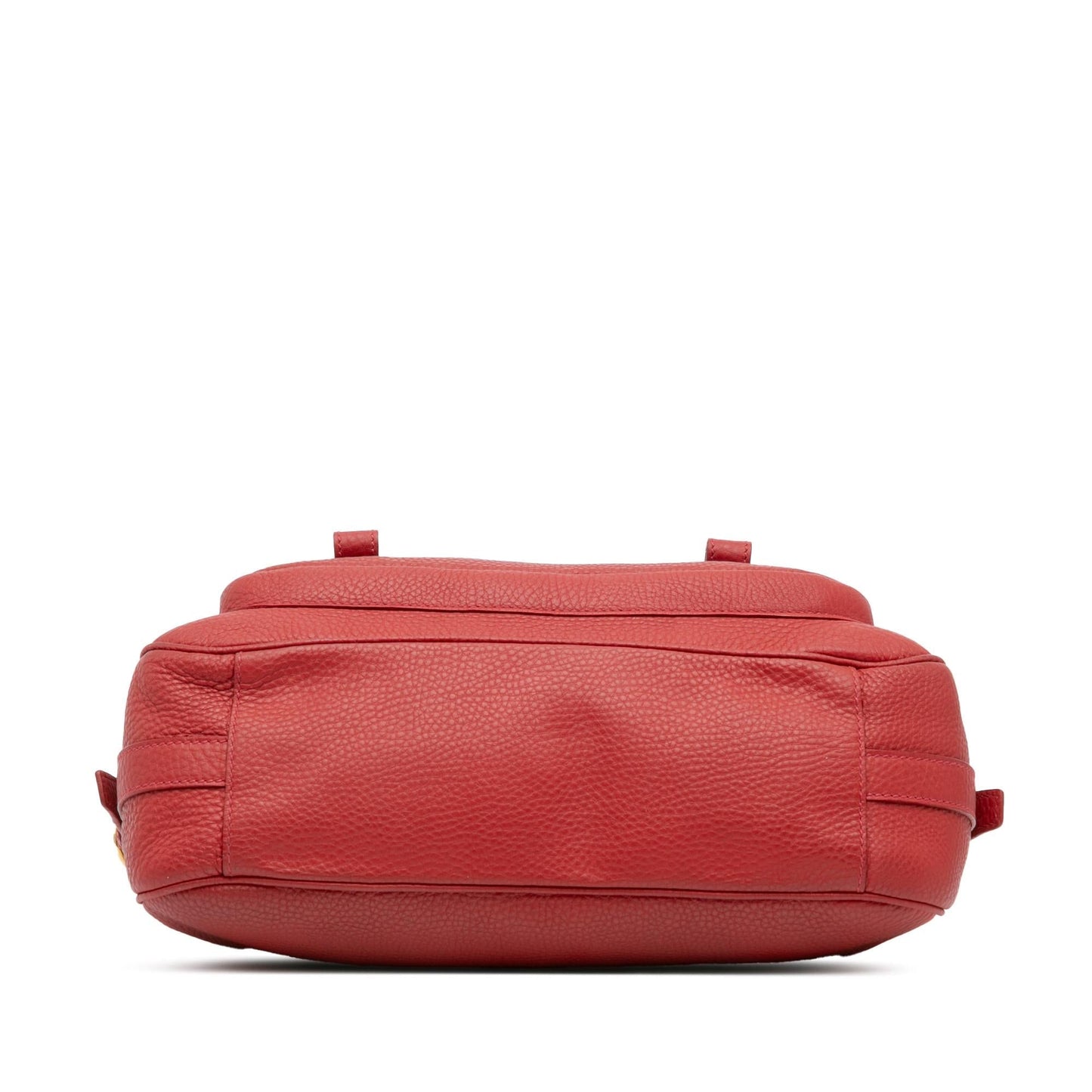 Prada Daino Double Buckle Messenger Bag Vitello Crossbody Bag