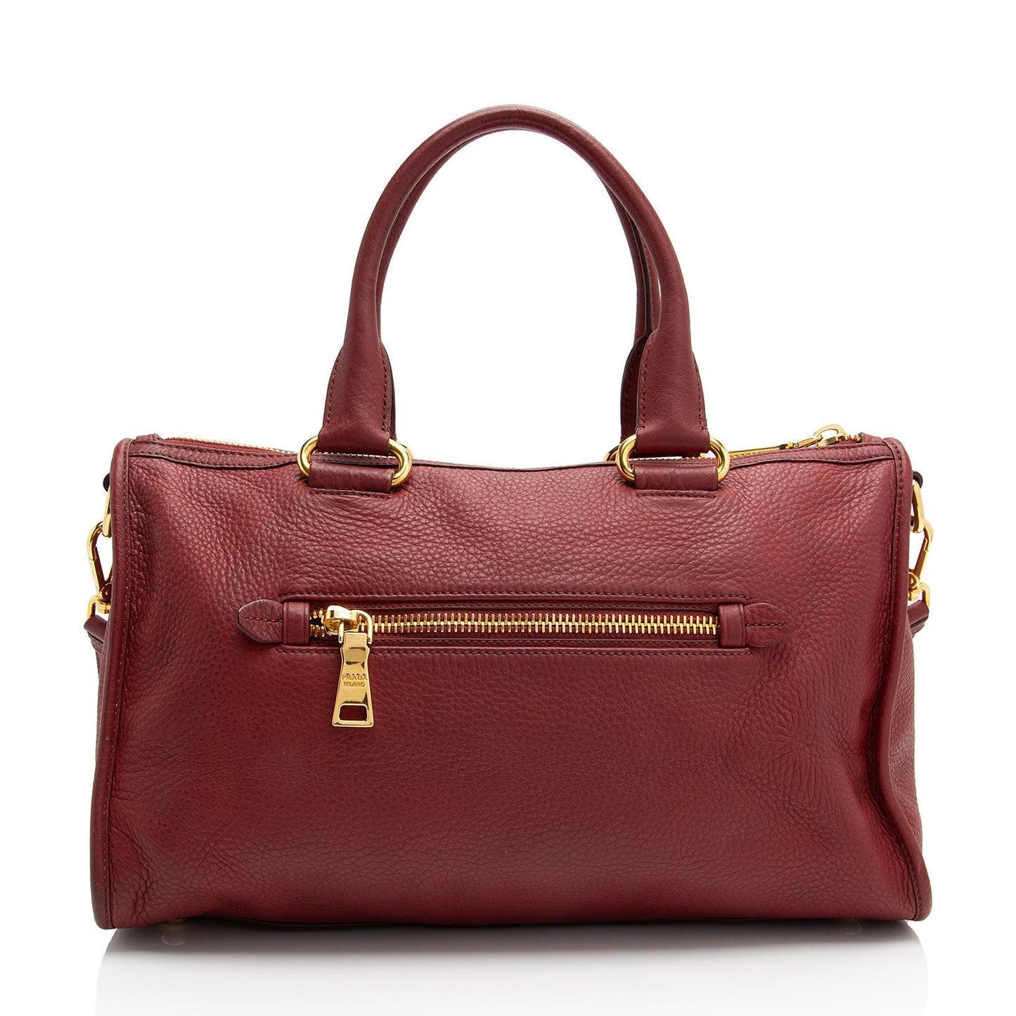 Prada Daino Satchel Shf Yhwcjz Vitello Satchel Bag